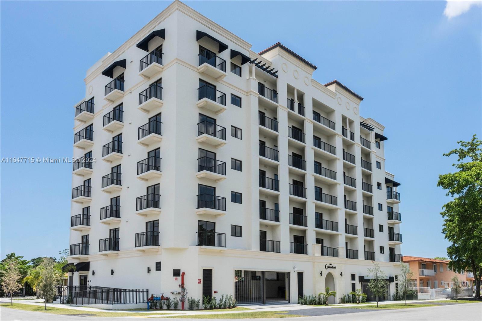 Gorgeous modern apartment centrally located right off 32nd avenue and coral way. Stunning 1 bed/1 bath with porcelain tile throughout. Great opportunity to move in desired area. Featuring granite countertops, stainless steel appliances, marble bath, tiles floors, washer/dryer inside unit. Fast approval. Pet friendly. Gated, key entry. Gym on 7th floor. One assigned parking in secured garage. Water & trash is included. Maintenance & management personnel onsite. Impeccable building. Easy to show.