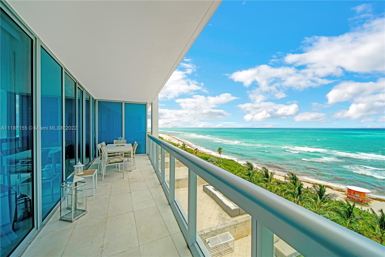 Amazing ocean views from this modern and elegant beach apartment -2 BED/2.5BATH. Enjoy all the amenities of a 5-star hotel, 4 pools, 24hr concierge, private beach attendants, onsite restaurant & bar. An award-winning spa, daily workout classes, beach club, salon, dog park, and rock wall climbing.  An on-site organic restaurant, juice bar and pop-in gourmet cafe. Property is directly across from Starbucks, Publix and a quick Uber ride to South beach nightlife, Wynwood and airports. Available from June 1 to Dec 1 with possible extension to Jan1.