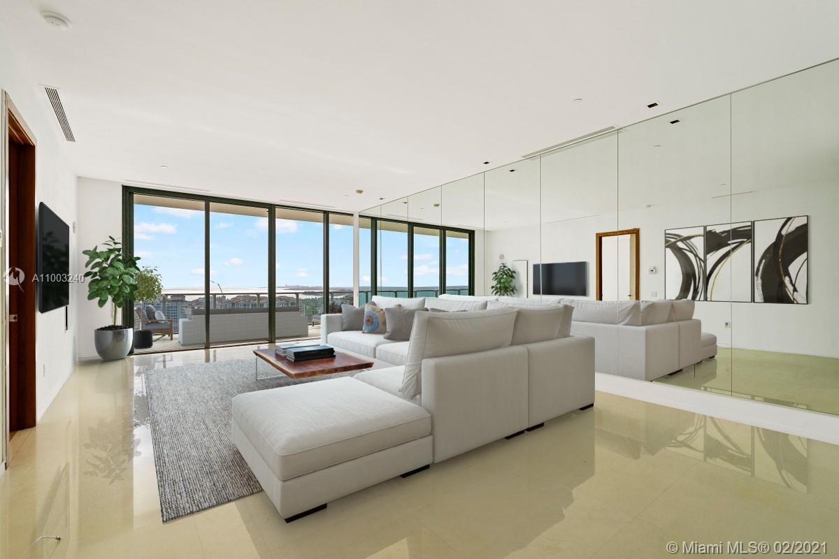 Ocean and Intracoastal views from this South/North facing flow-thru home. Stone floors in the living areas and wood floors in the bedrooms. Apogee is a boutique building with only 67-apartments offering first class personalized service. Located in the South of Fifth luxury neighborhood. Offering ultra-high-end condominiums, top rated restaurants, beautiful beaches, the Miami Beach Marina and South Pointe Park.