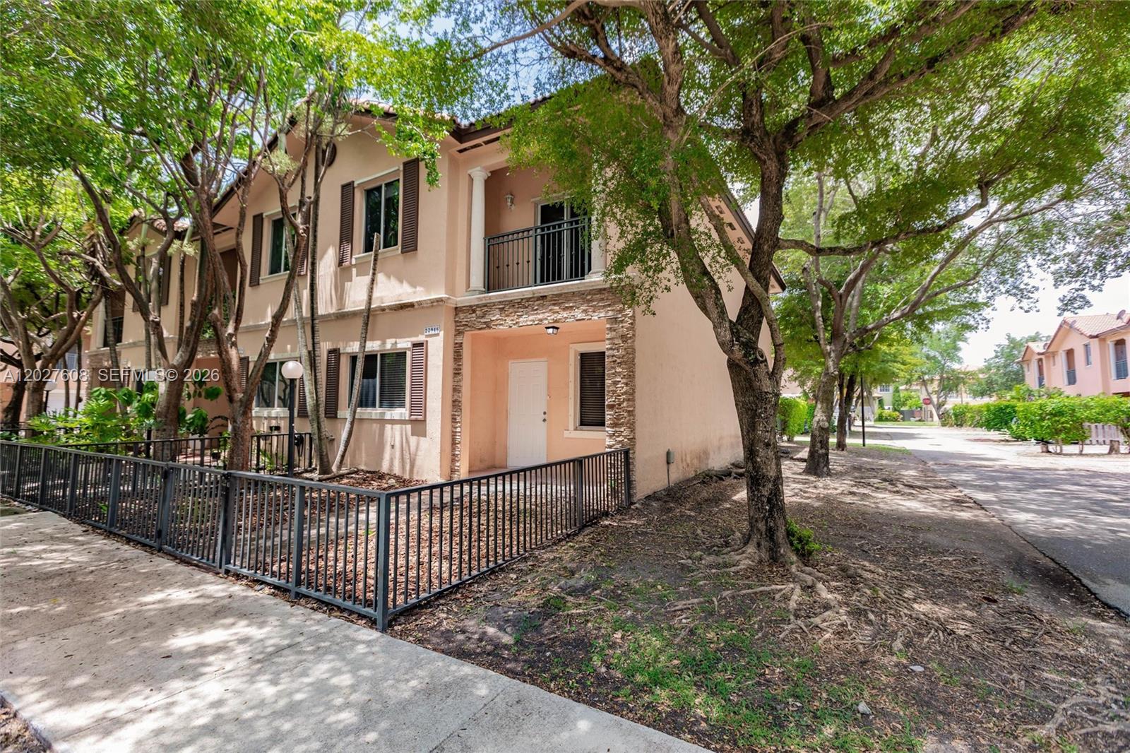 Welcome to this inviting townhome, conveniently close to freeways, shopping and dining, featuring a welcoming front porch and a functional layout designed for comfortable and low maintenance living. Inside, you’ll find both a family room and a separate living room, offering flexible spaces for entertaining, relaxing, or everyday gatherings. The dining room provides direct access to the patio, creating an easy indoor-outdoor flow.

The kitchen showcases white cabinetry, adding a bright and timeless touch to the space. Upstairs, the bedrooms open to private balconies, bringing in natural light and outdoor enjoyment. The primary bedroom includes two closets, offering excellent storage and convenience. An over-sized one-car garage completes this charming property.