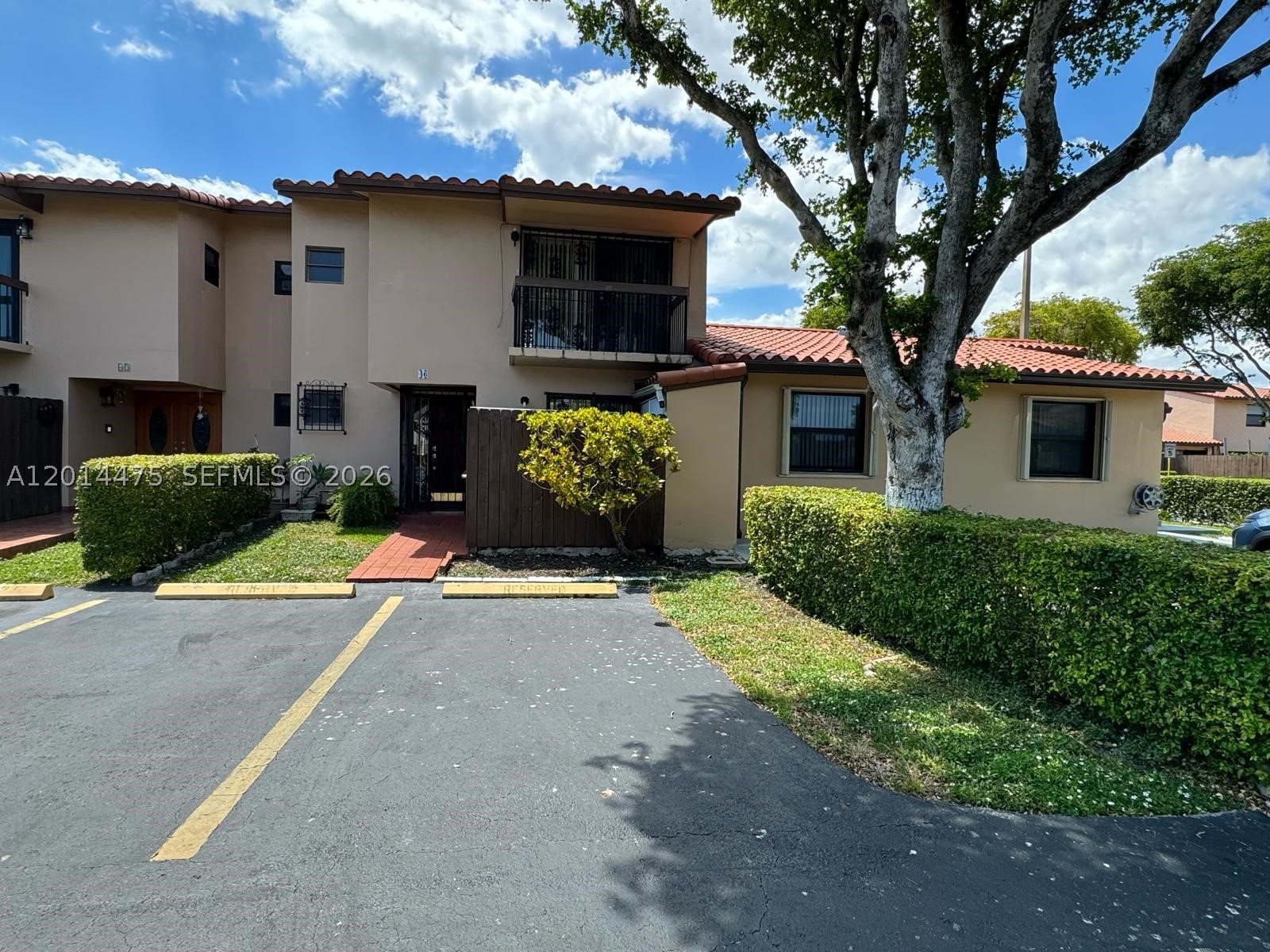 Seller Motivated | First Time Ever on the Market

Experience the best of Westchester living in this hidden gem, located in a highly coveted gated community where residents rarely choose to leave. This 3-bedroom, 2.5-bathroom villa offers an unbeatable location directly across from Tropical Park, situated at the prime intersection of the Palmetto Expressway and SW 40th Street

This property is a sanctuary in the city; enjoy the peaceful atmosphere of a gated community filled with mature trees and the sound of birds singing all day long and a pool. 

Offered for the first time in its history, this home is ready to be upgraded and customized to your specific personal style.

Unrivaled Outdoor Living: This is 1 of only 3 villas in the entire community featuring an oversized patio. It is perfectly suited for a custom summer kitchen or a large barbecue area to entertain guests.

Spacious Interior: The layout includes a formal dining room, a cozy family room, and a large living room.

Primary Suite: Features a generous walk-in closet and a primary bath equipped with both a tub and a shower.

Incredible Storage: More storage than your typical villa, including an attic, an exterior storage room, and additional space under the stairs

Parking & Management: Includes 2 private parking plus guest spaces, all overseen by a great management company

Priced to sell! There is nothing like this available in the area. Don't miss this one-of-a-kind opportunity!