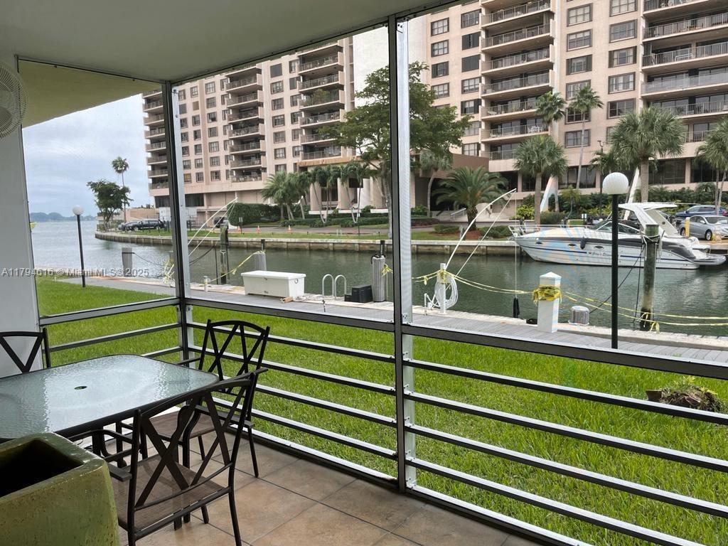Stunning condo unit, one bedroom and one bathroom with spectacular water views in the family oriented community of BAHIA VISTA CONDO. Newly remodeled Bathroom and Bedroom. Features tile floors throughout, newer appliances, open kitchen. Unit is located on the first floor and comes with one assigned parking space. The community features a swimming pool and gym to enjoy. Minutes away form shopping malls, grocery stores, supermarkets, hospitals, entertainment and much more.