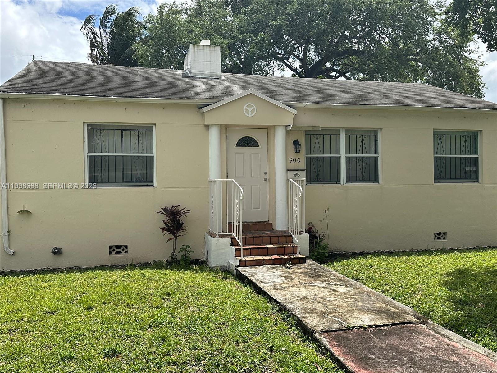 Endless Potential in the Heart of Miami! Discover the opportunity to make this charming 3-bedroom, 1-bath home your own! Situated on a generous 7,650 sq ft lot, this property offers 957 total sq ft of living space filled with natural light and endless possibilities. Inside, you’ll find a functional layout complemented by a separate laundry/utility room for added convenience. Step outside to enjoy a fully fenced, spacious yard—perfect for entertaining, expanding, or creating your dream outdoor oasis. An additional storage shed provides even more practicality. Ideally located just minutes from major highways, top shopping destinations, and Miami’s vibrant dining and entertainment scene, this home is perfectly positioned in a rapidly growing area. Whether you're a first-time buyer, savvy investor, or ready to design your dream home, this property is a rare find at an attractive price point. Don’t miss your chance—schedule a showing today before it’s gone!