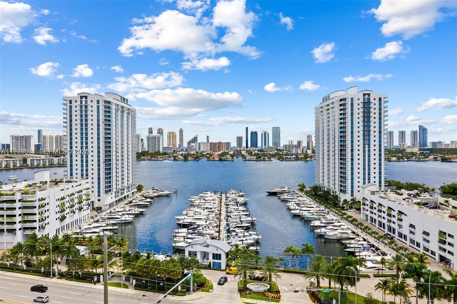 Capture the Waterfront Living vibe at Marina Palms Residences
• Experience the height of sophistication in this spectacular luxury designer building, this high-floor unit at Marina Palms Residences   is by far the "best-line" corner unit with an expansive wraparound terrace and floor-to-ceiling unobstructed, panoramic vistas of the Atlantic Ocean, Sunny Isles skyline, and the Intracoastal Waterway, also has the largest 3-bedroom floor plan available, spanning nearly 2,390 sqft of meticulously finished living space, that includes a Chef’s open-concept kitchen equipped with professional-grade Wolf and Sub-Zero appliances, quartz countertops, and a charming breakfast nook.
• All bedrooms are suites; however, the primary suite features a humongous walk-in closet and a sprawling spa-inspired sanctuary bathroom with dual vanities, a deep soaking tub, and a frameless glass shower.
Unrivaled Amenities & Lifestyle
This "trophy property" includes two assigned parking spaces and a private storage unit. Residents enjoy 5-star resort amenities, including:
• Full-service private marina and boat club.
• Resort-style bayfront pool and summer kitchen.
• State-of-the-art fitness center, spa, and social rooms.
• 24-hour concierge and valet services.
Perfectly positioned minutes from Aventura Mall, Bal Harbour Shops, and the beach, this residence offers the privacy of a home with the convenience of a world-class resort. Priced to sell—just bring your toothbrush and your yacht.