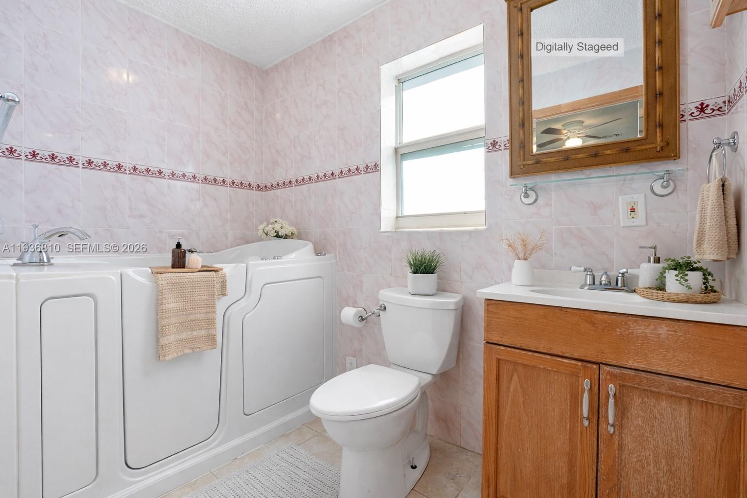 High impacted hurricane window home, with low HOA dues *$145 quarterly, 55+ community offering two pools *one heated*, a clubhouse, shuffleboard, and scheduled activities—all with a . This freshly painted home features a tankless water heater and a wheelchair-accessible shower. Conveniently located near the Florida Turnpike and Sawgrass Expressway for easy access to shopping, dining, and more.
