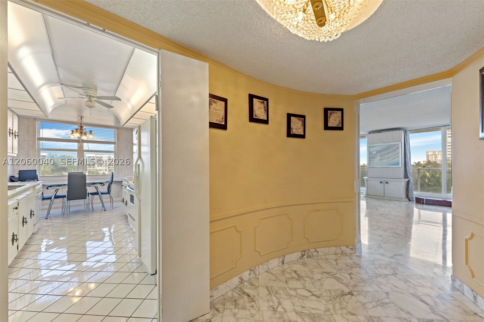 Welcome to the luxurious beachfront living experience! Nestled in a prime location, we proudly present a furnished condo for sale, offering breathtaking west views of the city and the intracoastal. .    apartment has space, wrap around balcony ,corner unit, washer, dryer and functionality. The spacious living room boasts floor to ceiling windows creating an inviting ambiance for relaxation or entertaining guests . Building has gym ,2 pools, reataurant, valet service,full beach service.