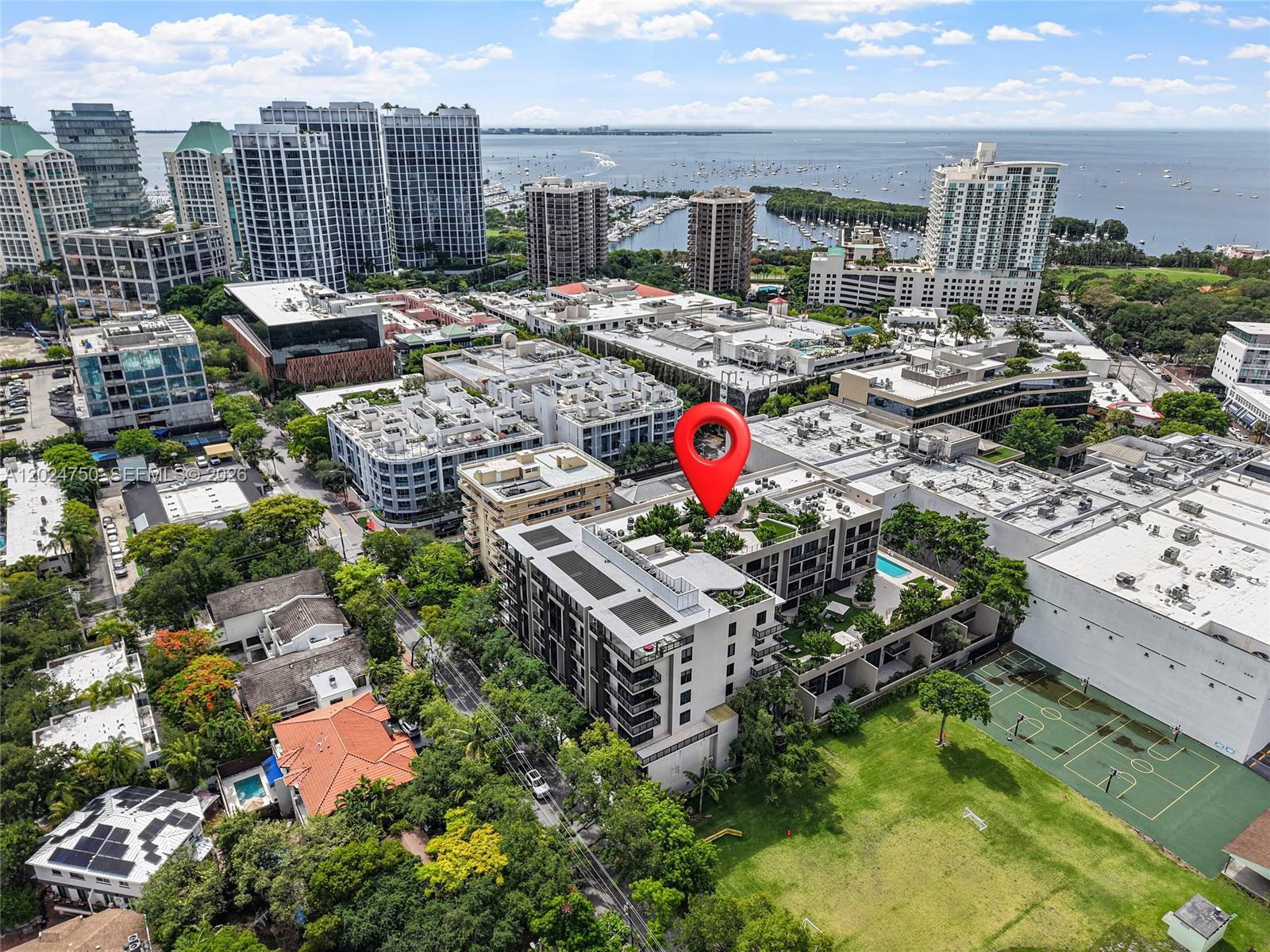 Brand New Lower Penthouse at Arbor Residences in Coconut Grove! Be the first to live in this newly completed 2 Bedroom, 2 Bathroom + Den residence featuring soaring double height ceilings that fill the home with natural light. Thoughtfully designed floor plan with one bedroom on the main level and a private upstairs primary suite. Both bedrooms offer spacious walk-in closets, while the den is ideal for a home office, media room, or additional lounge space. Arbor Residences offers luxury amenities including 24 hour concierge and valet, fitness center, resort style pool, social lounge, landscaped courtyard, and a dog park. Enjoy the rooftop terrace complete with a summer kitchen and BBQ area, perfect for entertaining. Located in the heart of Coconut Grove, just moments from CocoWalk, Regatta Park, marinas, top rated schools, shopping, cafés, and some of Miami's most acclaimed restaurants.