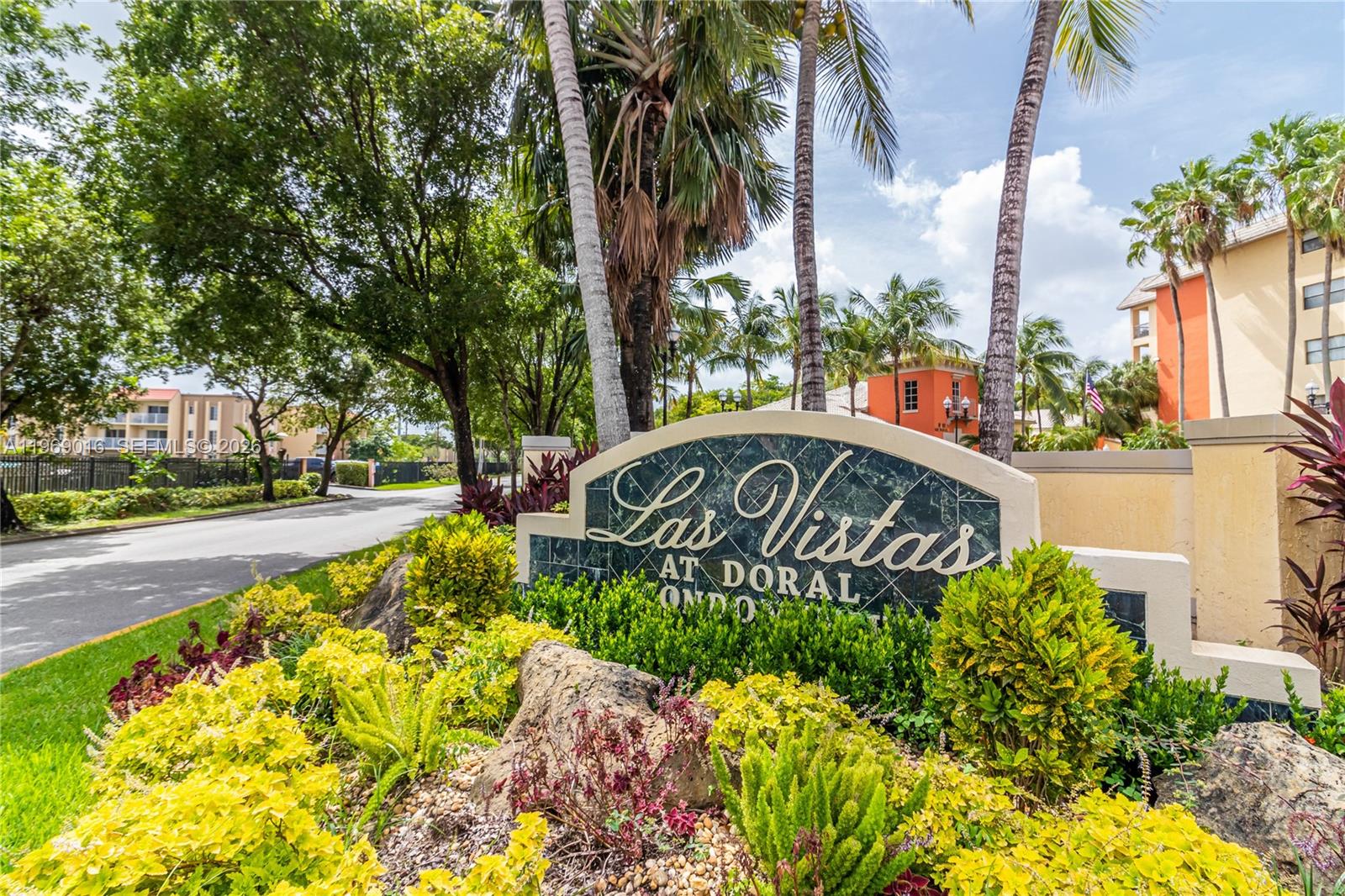 Your search ends here. Presenting a splendid unit featuring 2 bedrooms and 2 bathrooms, designed with a split plan. This semi-remodeled home boasts stainless steel appliances, granite counter tops ceramic flooring throughout, a washer and dryer inside the unit and the convenience of two parking spaces per unit. Wont last!!