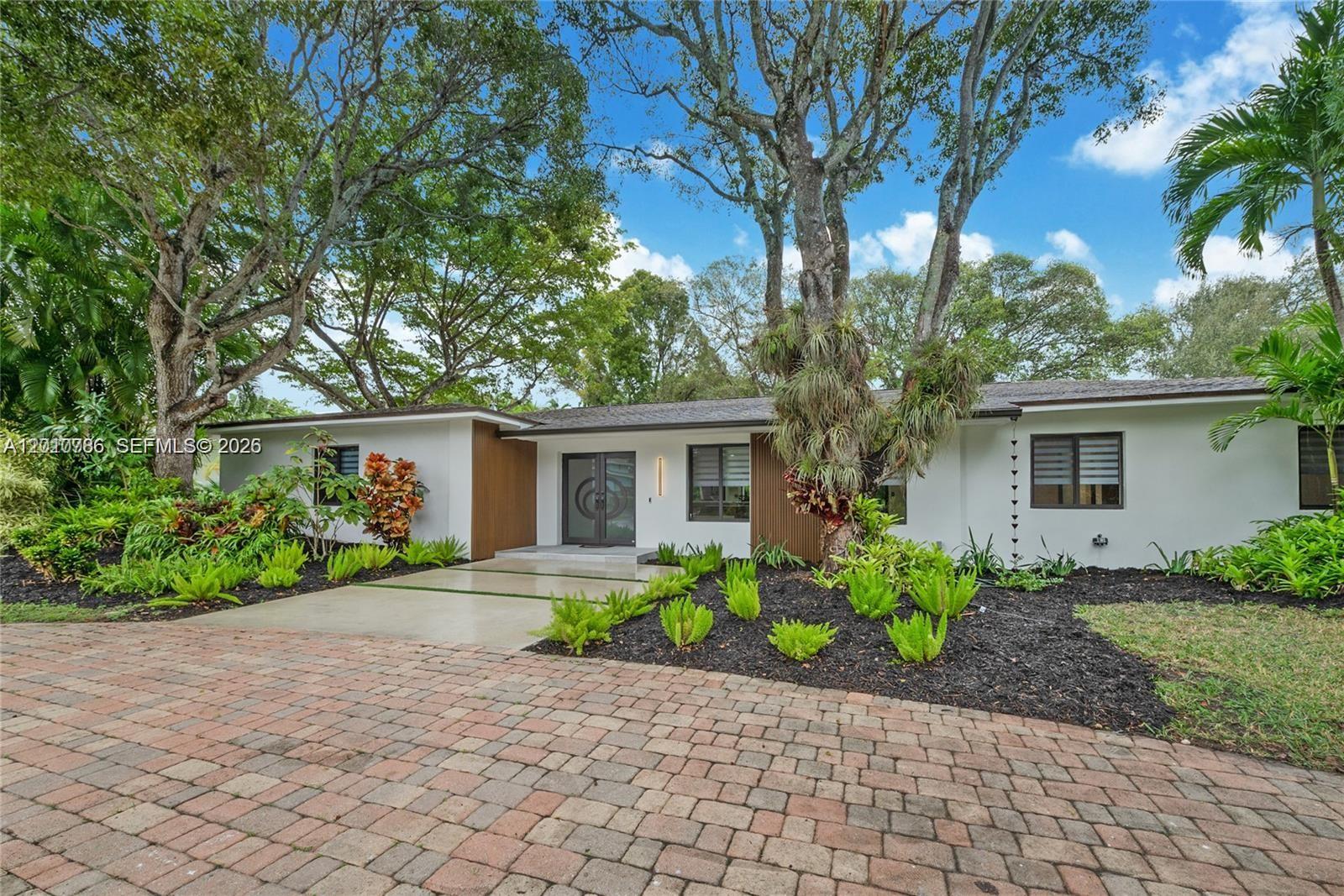 Massive renovation transformed this stunning house into pride to own! Beautiful 4 bedrooms, 3 full baths, 2 spacious living areas, dining room and 2 car garage, make this home inviting and comfortable for all size families to enjoy a luxury lifestyle. The beautiful pool and spacious outdoor is cherry on top! Renovation includes, new plumbing, NEW IMPACT WINDOWS AND DOORS, new AC, new state of the art kitchen with BOCH appliances and pot filler, new bathrooms with smart heated toilets & Bidet, new LG washer and dryer, new pool equipment and finishes, RING cameras around the house, fence, blinds, modern switches, landscaping.. Property is situated nearby beautiful Old Cutler Rd and historic Deering Estate. Property taxes shown are Non-homestead. Homestead exemption qualified buyers will benefit from lower taxes. 
Great school district. Bring your furniture and start enjoying your new home!
