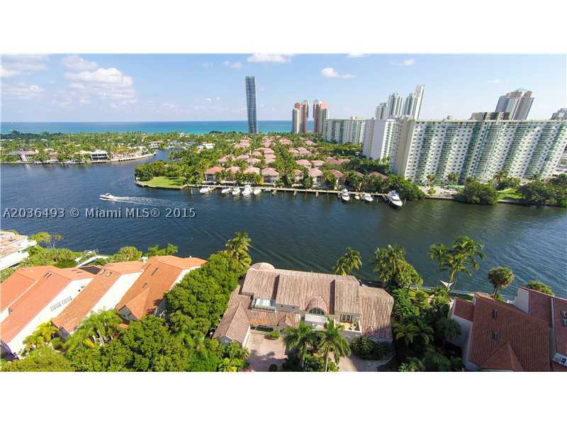 LUXURY & ELEGANCE DESCRIBE THE ONLY AVENTURA WATERFRONT 10,000 SQFT MANSION ON 4 LOTS. 160 FT WATERFRONTAGE W/ APPROVED PLANS TO BUILD A T-SHAPED 110 FT DOCK! FINEST ARTISANS + CRAFTSMEN CREATED A WORK OF ART W/ MILLIONS SPENT IN RECENT RENOVATIONS. WIDE  INTRACOASTAL VIEWS IN EVERY RM. ITALIAN IMPORTED MARBLE + ONYX, OVERSIZED EAT-IN KITCHEN, A MASTERSUITE YOU CAN ONLY DREAM OF W/ 2 ROOM SIZED CLOSETS AND MORE! GYM, HUGE BATH./SPA, SOUND SYSTEM, ELECTRIC SHUTTERS, 4 MORE ENSUITES + GRT RM. A SIGHT TO SEE. SHORT SALE - COMMISSION SUBJECT ON THE BANK APPROVAL