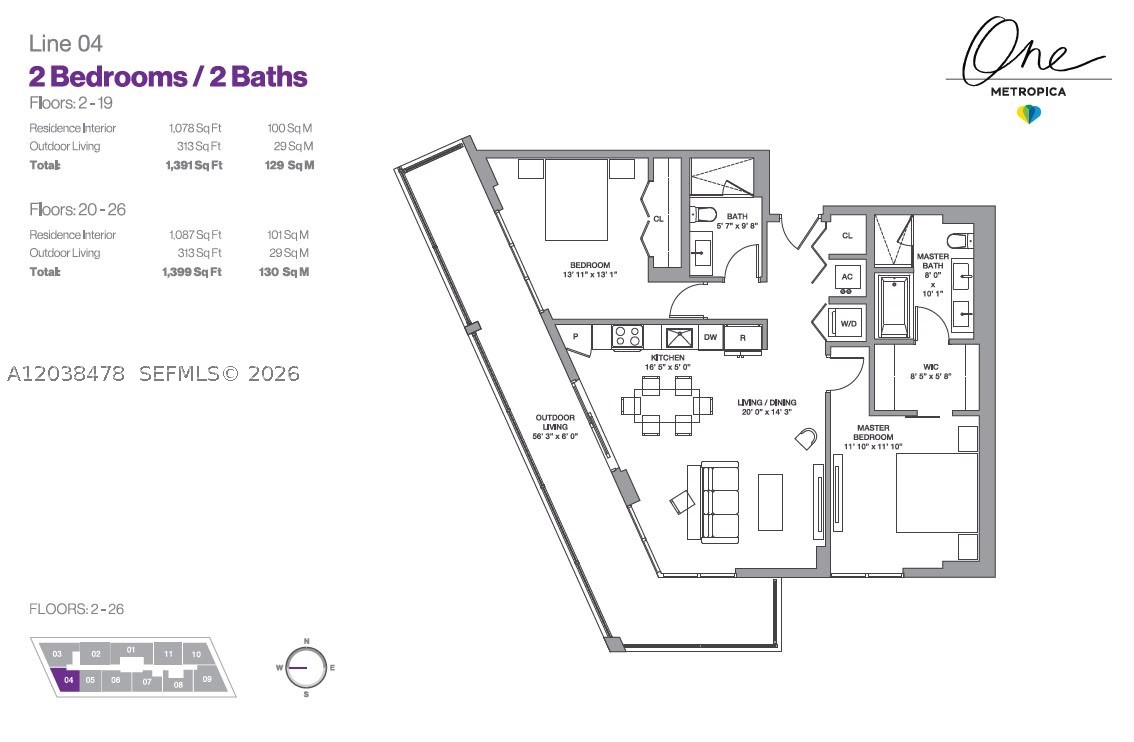 METROPICA NORTH TOWER ONE - Residential Lease