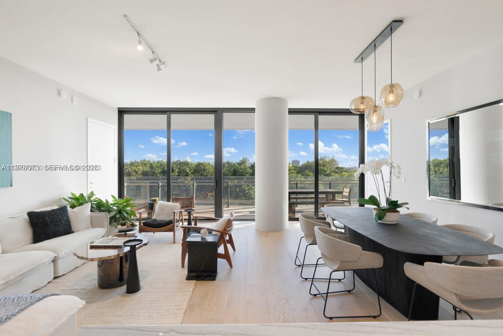 The pinnacle of organic luxury at Eighty Seven Park. Perched directly above the lush canopy of the 35-acre North Shore Park, this direct South-facing residence is bathed in soft, natural light from dawn until dusk. Designed by Pritzker Prize-winner Renzo Piano, the 04-line is a masterclass in coastal serenity, offering a rare 2-Bedroom 2.5 Bath y where the park’s greenery meets the turquoise of the Atlantic.

The residence features a split-floor plan for ultimate privacy, framed by floor-to-ceiling glass and 10-foot ceilings. The interior is a showcase of natural materials: American oak floors, custom Molteni cabinetry, and a gourmet kitchen equipped with Wolf and Sub-Zero appliances. Step out onto the expansive terraceyour private outdoor living roomto enjoy the ocean breeze and unobstructed park views that will never be developed.

Beyond the unit, enjoy a truly private beach experience with full-service lounge chairs, umbrellas, and towel service. Residents have exclusive access to two oceanfront pools, the holistic Soul Center Spa, and the Enoteca wine bar. With 24-hour butler and concierge service and a private 2-acre botanical garden, Unit 404 offers a lifestyle of quiet, "on the sand" elegance just moments from Bal Harbour.