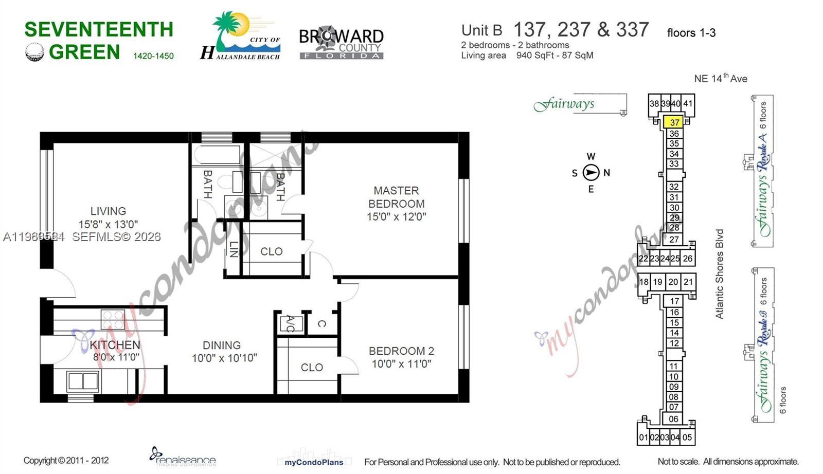 SEVENTEENTH GREEN CONDO - Residential