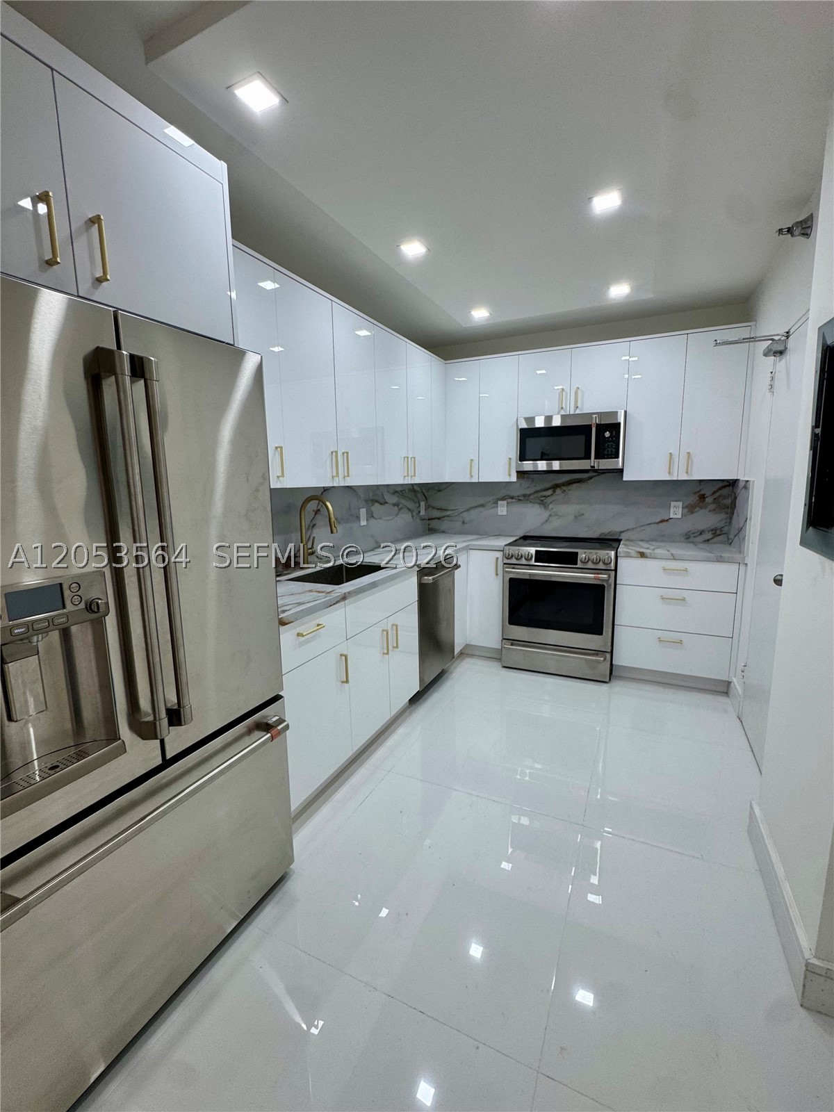 Totally Remodeled with Stunning design. Beautiful & modern kitchen with all brand new appliances.  White ceramic tiles throughout given the space a fresh and airy feel. Very large dining & living area great for entertaining. Big Primary bedroom with walk-in closet. New impact windows throughout with upcoming new glass enclosure on the balcony; enhancing the peaceful south-west views form the convenient 6th floor. The Plaza of Bal Harbour is currently undergoing renovations. The building offers fantastic amenities such as Valet parking, bellman, fitness center, 24hr security, pool & beach service, extra storage & more. Discover this exquisite address located walking distance to the Bal Harbour Shops and the buzzing Harding District of Surfside with a variety of great restaurants &shopping, the fabulous new Bal Harbour waterfront park and new Bal Harbour Village recreation center, and walking distance to houses of worship. Discover the ultimate luxury lifestyle in Bal Harbour, perfectly blending sophisticated city living offering walkability with effortless beachside elegance. Pictures of proposed new renderings are available.