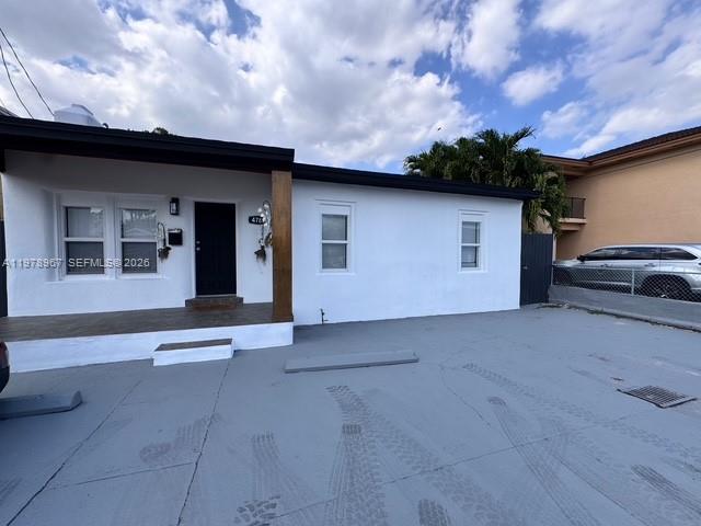 Beautiful 3-bedroom, 2-bath home in the heart of Miami offering 1,100 sq ft of living space, larger than the tax roll reflects. This charming property features granite countertops, stainless steel appliances, and sleek laminate wood flooring throughout. The spacious layout is perfect for comfortable living and entertaining. Step outside to your very own backyard mini golf course, ideal for relaxing or hosting gatherings. Inside, enjoy cozy evenings by the decorative fireplace, which can be converted back for full use. This home blends comfort, style, and fun, making it an excellent opportunity for anyone looking to live in one of Miami's most vibrant neighborhoods. PROPERTY IS TENANT OCCUPIED.  YOU ARE WELCOME TO PASS BY THE OUTSIDE.  PLEASE DO NOT DISTURB THE TENANT.  SEE BROKER'S REMARKS FOR MORE INFORMATION AND SHOWING INSTRUCTIONS.