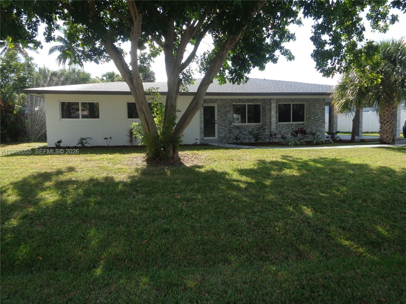Florida lifestyle just two and a half blocks from the beach. Step inside to find a beautifully  updated 3 bedroom ,2.5 bath residence featuring new porcelain floor throughout and the added peace of mind of new impact windows and doors, brand new roof. The heart of home is a new renovated Kitchen, a true centerpiece for a home chef ,over $150,000 have been expended on renovations seamlessly blend modern with island beach.
Outside, discover your private Florida oasis, newly fence backyard offers plenty of room for children's, pets and gardening ,leading to a sprawling patio and nice pool, the underroof open porch give you the opportunity to park your car secured from bad weather ,the large yard will allow park your boat or RV, this neighborhood dot not have any rentals restrictions .Easy to show vacant