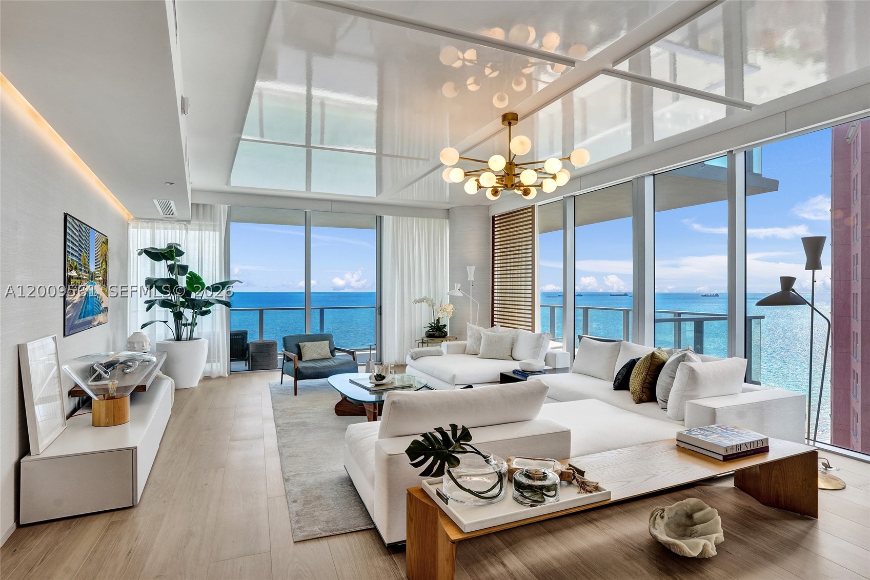 Auberge Beach Residences redefines oceanfront luxury—an experience in a class of its own, rising above every other offering on Fort Lauderdale Beach. Perched on the highly coveted 17th-floor, the southeast corner is one of the most coveted units in the building. This coastal modern masterpiece delivers a rare flow-through design showcasing exhilarating sunrises over the Atlantic and unforgettable sunsets across the Intracoastal and city skyline. With +3,500 sq. ft. of refined indoor/ outdoor living spaces, every detail exudes exclusivity. Indulge in meticulously curated interiors featuring motorized blinds, upgraded porcelain floors, custom millwork doors, finishes, with designer closets, and abundant light throughout. The chef’s kitchen is a statement of sophistication with Sub-Zero wine storage and refrigeration, Wolf gas cooking, and an integrated espresso system—perfect for entertaining at the highest level. Expansive east and west terraces blur the lines between indoor elegance and outdoor beachfront living. Two assigned valet spaces and an oversized storage unit to elevate the comfort. At Auberge, residents enjoy unparalleled 5-star amenities, which include the acclaimed Cameron Mitchell Group's highly anticipated oceanfront restaurant, Del Mar. Residences also enjoy a state-of-the-art fitness center, a world-class spa, a golf simulator, a Napa Valley wine room, a cigar lounge, day-cabanas, and more. Steps to your private beach, this is luxury without equal.