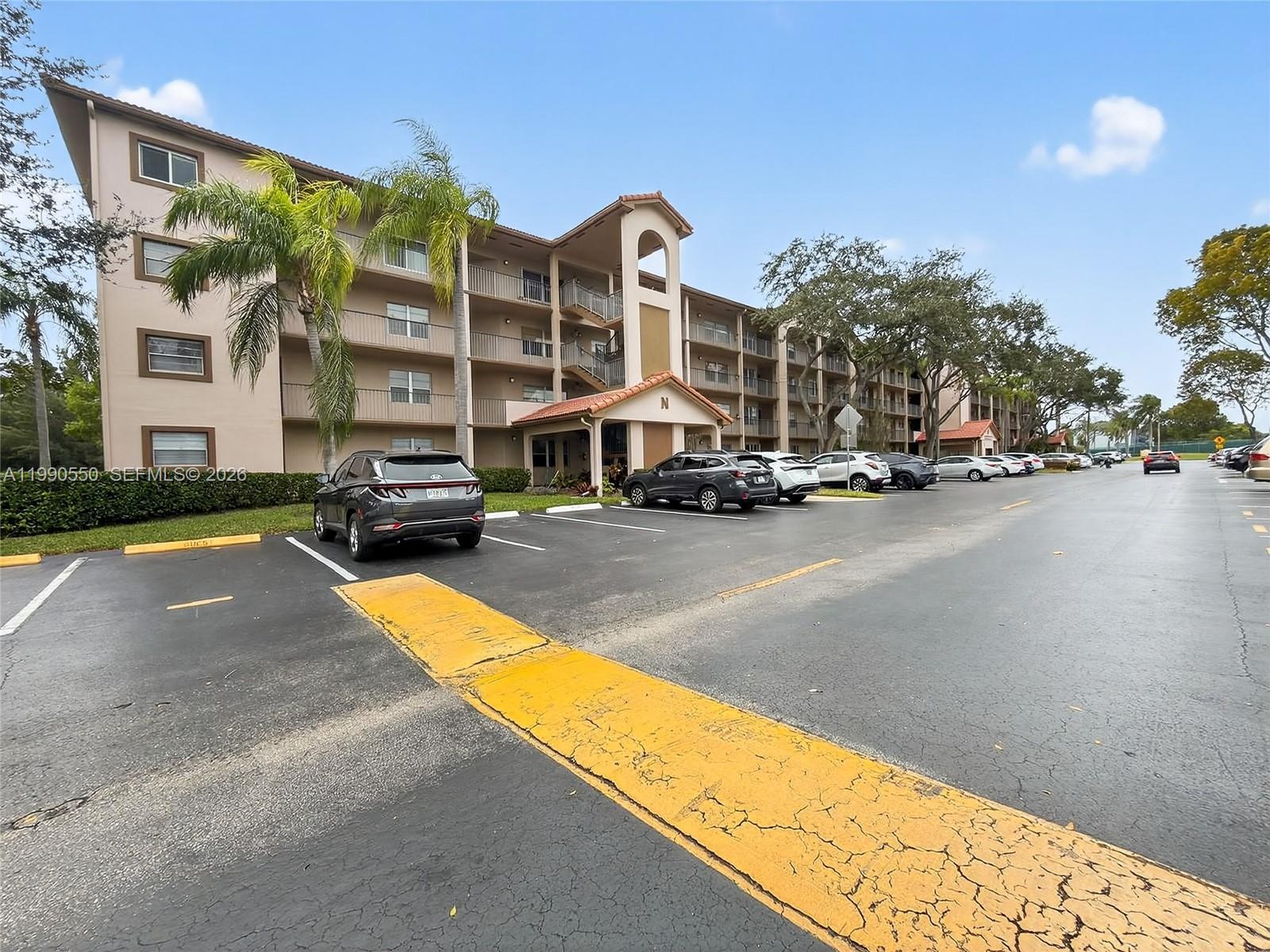 Discover an excellent opportunity in the highly desirable Century Village 55+ community! This well-maintained 1-bedroom, 1.5-bath residence features a spacious kitchen with appliances and a lovely view of the tennis court. Enjoy the convenience of an in-unit washer and dryer, making everyday living easy. Experience true resort-style living with exceptional amenities, including multiple pools, a spectacular clubhouse, theater, restaurant, fitness center, tennis and pickleball courts, and an on-site market. This gated and secure community is ideally located near shopping, dining, hospitals, and major highways. Maintenance includes water, trash, basic cable, and internet—adding even more value and convenience. A wonderful place to relax, connect, and call home!