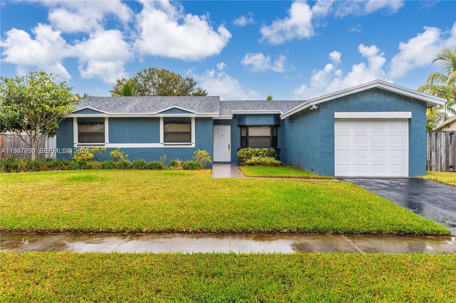 Discover this single-family home in the sought-after Weston–Bonaventure area, steps from parks, tennis courts, and top-rated schools. Enjoy exclusive access to Bonaventure Town Center with a gym, pool, bowling alley, tennis courts, and social activities. The home features a functional layout, spacious bedrooms, ample closet space, and a large backyard perfect for entertaining. This property blends lifestyle and convenience in a prime Weston location.NOW VACANT ,easy to show ! Supra.