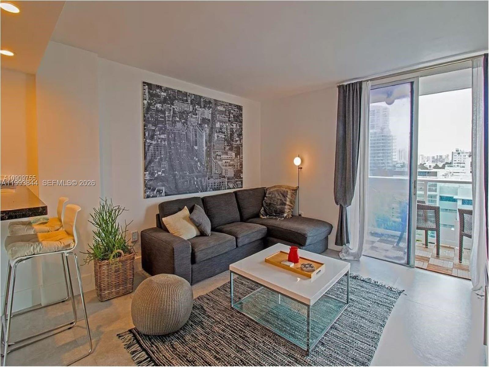 Remodeled 1 bed 1 bath condo at the heart of South Beach on trendy West Avenue part of Mirador with an open balcony. Steps away from Whole Foods, Walgreens, Lincoln Road & Flamingo Park. Includes 1 assigned and gated parking space. The building amenities are: a new lobby, a magnificent bay front pool, a state-of-the-art gym, jacuzzi, convenience store. Call Office for showings.