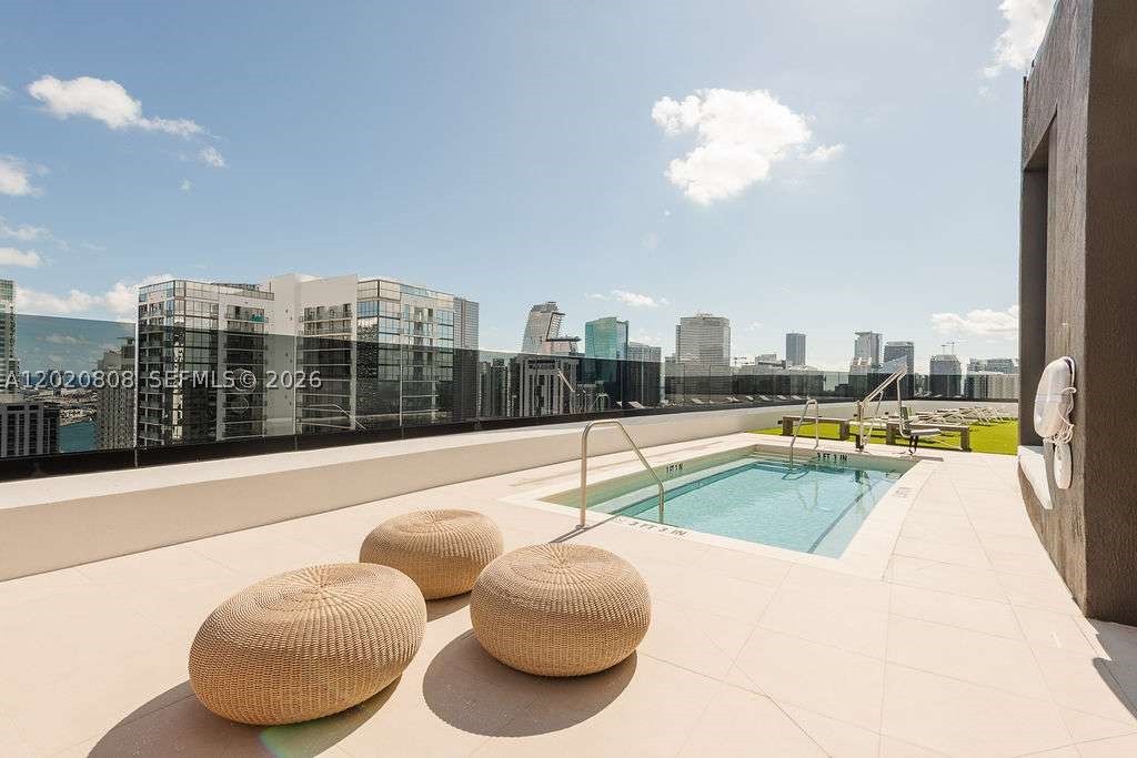 High-floor 1-bedroom residence at District 225, one of Downtown Miami's newest and most sought-after developments. With no rental restrictions and integration with the Nomada short-term rental platform, this property offers a rare combination of ownership flexibility, income potential, and lifestyle appeal.

Featuring open skyline and city views, floor-to-ceiling impact glass, abundant natural light, porcelain flooring, and contemporary finishes throughout, this residence is designed for both everyday living and short-term rental success. Offered fully furnished and turnkey.

Residents enjoy resort-style amenities including a rooftop pool, fitness center, co-working spaces, resident lounge, concierge services, smart-building technology, and modern social areas.

Ideally located just minutes from Miami Worldcenter, Brightline, Kaseya Center, Brickell, Wynwood, the Design District, and Miami Beach, with immediate access to dining, entertainment, nightlife, and major transportation hubs.

An exceptional opportunity for investors, second-home buyers, or end-users seeking a modern residence in the center of Miami's continued growth and transformation.