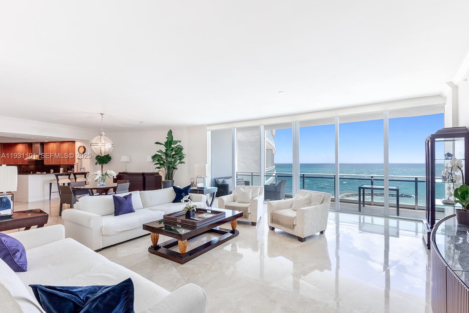 Welcome to Luxury 3-bedroom,3/4 bath residence of the Prestigious oceanfront one Bal Harbor  featuring Marble and hardwood floors, floor-to-ceiling glass and Spacious terraces. enjoy a true resort lifestyle with Private beach access ocean front pool, spa, fitness center, 24-hour concierge valet and security, plus full access To the services and amenities of the Ritz-Carlton Bal Harbour, steps from the iconic Bal Harbour shops And line dining.