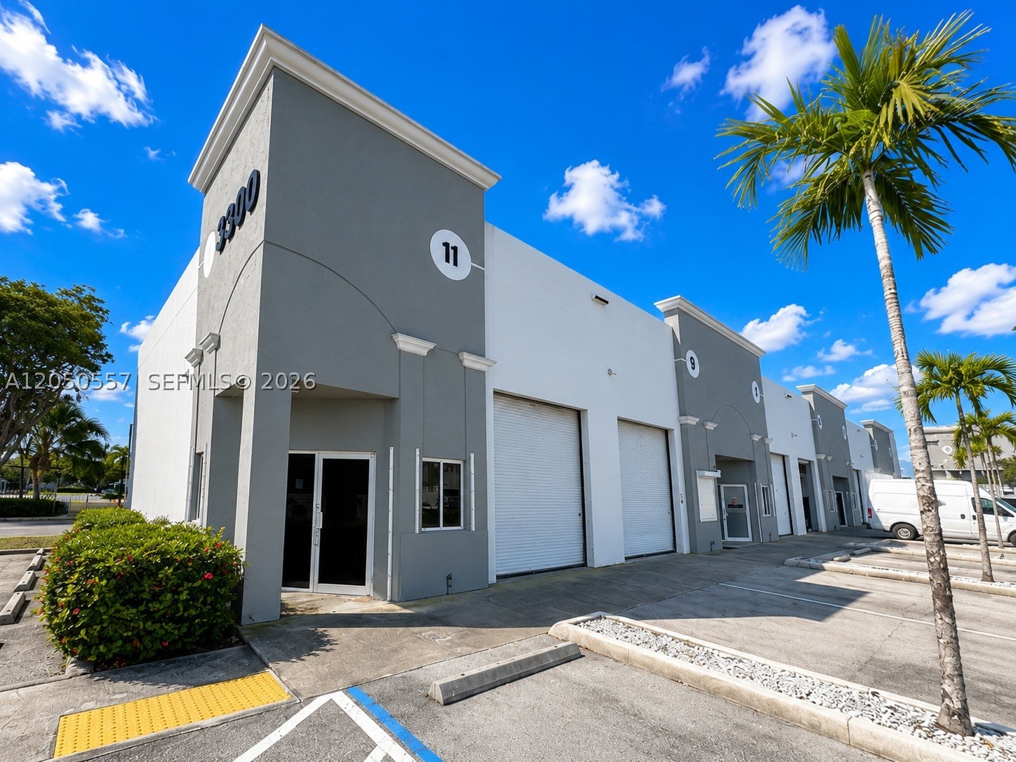 For Sale, Exceptional opportunity to own a highly visible 1,220 SF corner office/warehouse condominium in one of Doral's most desirable industrial areas. Features approximately 200 SF of air-conditioned office space and 1,020 SF of warehouse with 20+ ft clear ceilings and convenient street-level front loading access. Excellent visibility, two assigned parking spaces, and ideal for logistics, cargo, light manufacturing, distribution, e-commerce, printing, or service businesses. Strategically located minutes from the Dolphin Expressway (SR 836), Florida's Turnpike, and Miami International Airport, providing outstanding access to Miami-Dade's major commercial corridors.