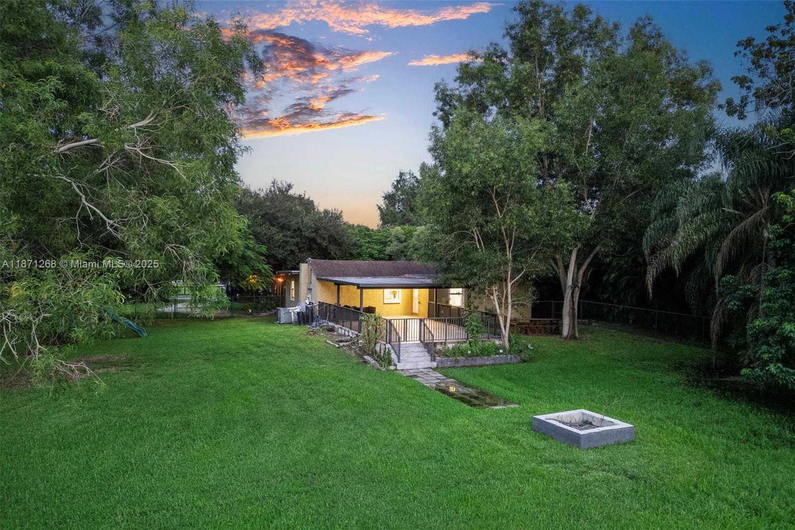 Exceptional 1.26-acre property in Davie with NO HOA and endless potential! Fully renovated 3 Bedrooms / 2 Bathrooms single-floor home. Enjoy a bright white kitchen with stainless steel appliances & luxury vinyl flooring. Both bathrooms are fully remodeled with dual sinks. Updates include well water with filtration and softener, septic serviced in 2023, water heater 2013, AC 2016 & Roof 10 years old. Large laundry room. Abundant storage space. Outdoors features a covered patio, large shed, fire pit, fruit trees, and kids’ play fort—plus room for a pool, RV, or boat. Fully fenced for privacy, this property is ideal to enjoy now or to expand/build your dream estate. Close to highways, dining, and A+ schools. Mortgage savings may be available for buyers of this listing.