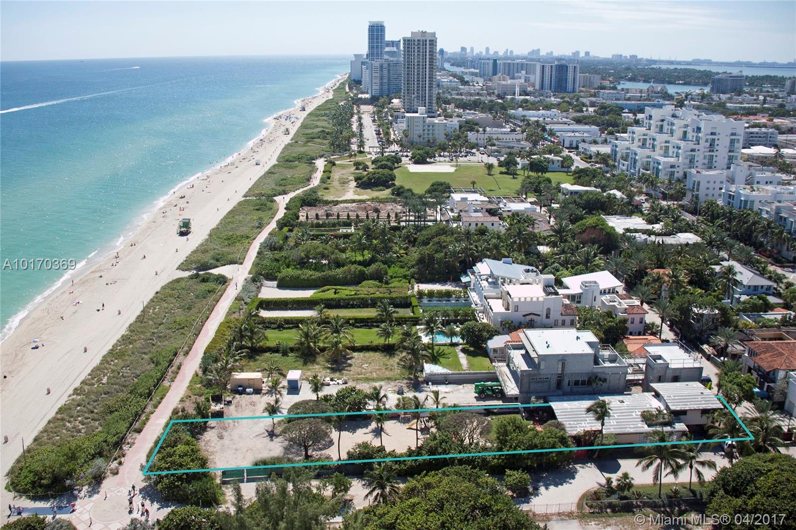 Just steps away from your own access to sandy beach, this 16,750SF oceanfront property is perfect for buyers seeking an exceptional opportunity to renovate or develop their personal masterpiece. Existing home offers 4BR/4BA and +/-3,244 SF of interior living space. Altos Del Mar is located just minutes from Bal Harbour, w/its famed shops & restaurants & only a short drive from SB. A rare opportunity to own an oceanfront property in the only single family residential community located directly on the ocean