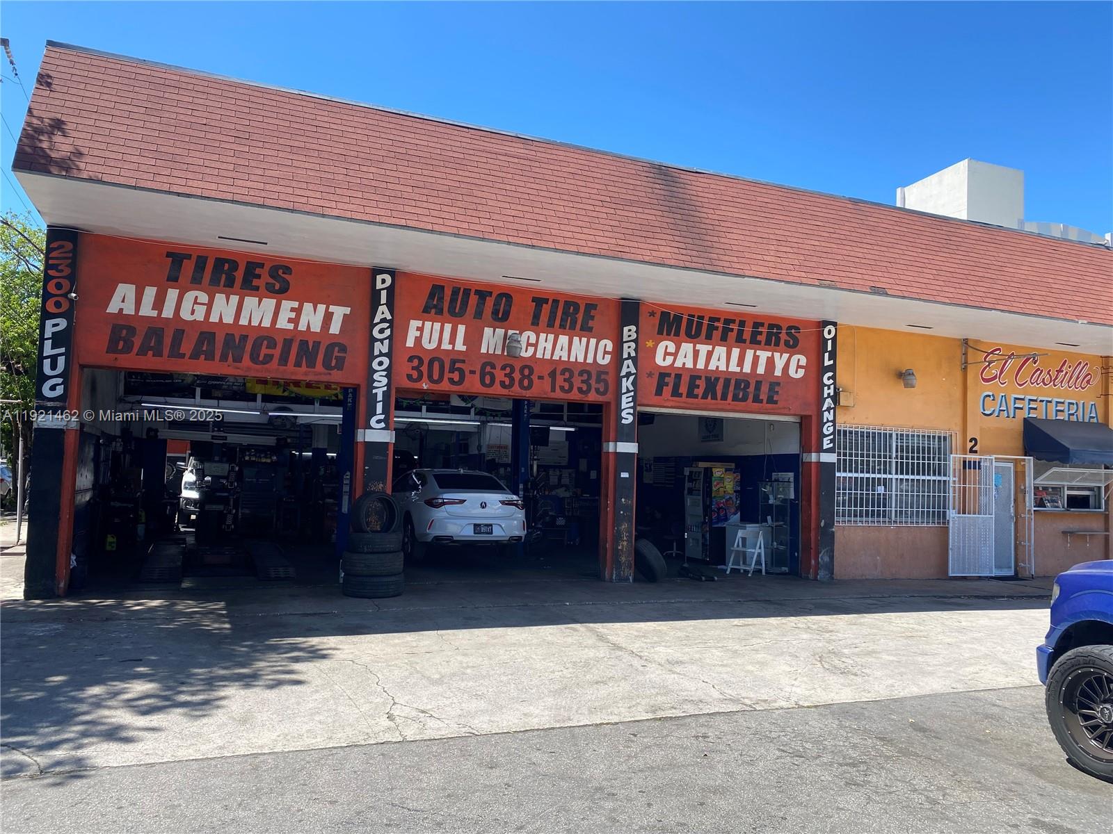 AUTO TIRE AND AUTO REPAIR FOR SALE FULLY EQUIPPED, 4 BAYS 4 LIFT , IT HAS MUCH MORE SPACE IN THE BACK WITH 15 CARS CAPACITY , PLEASE DO NOT DISTURB EMPLOYEES AND OWNER ONLY BY APPOINTMENT.
LOW RENT AMOUNT.