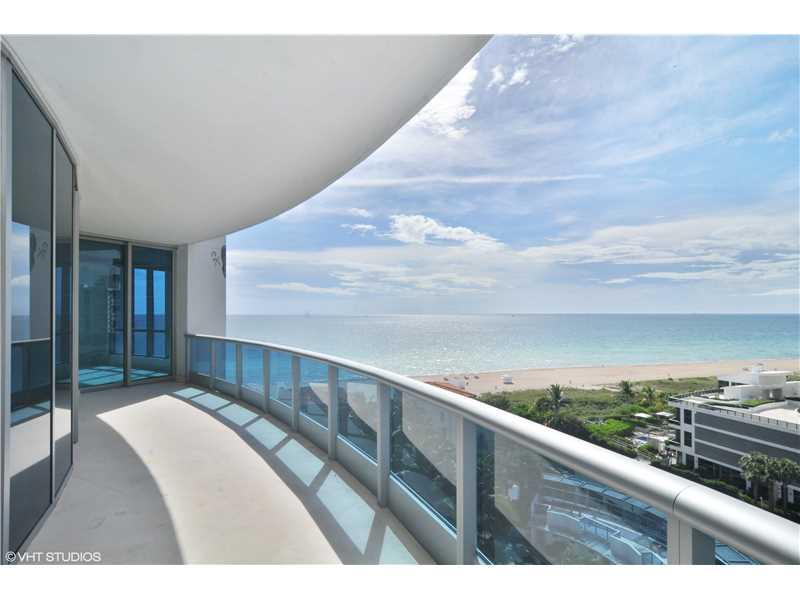 SE corner "02" line at The Bath Club.  The most desirable line in the building.  Direct ocean views.  2 bedrooms + a den with 4.5 baths.  Den has ocean views and is easily a 3rd bedroom or private office.  2572SqFt interior with a large 306sqft terrace.   Nicely upgraded and finished with 36x36 marble floors.  Enjoy 5-star amenities including white glove concierge service, pool, gym, 2 clay tennis courts.  Rarely available.