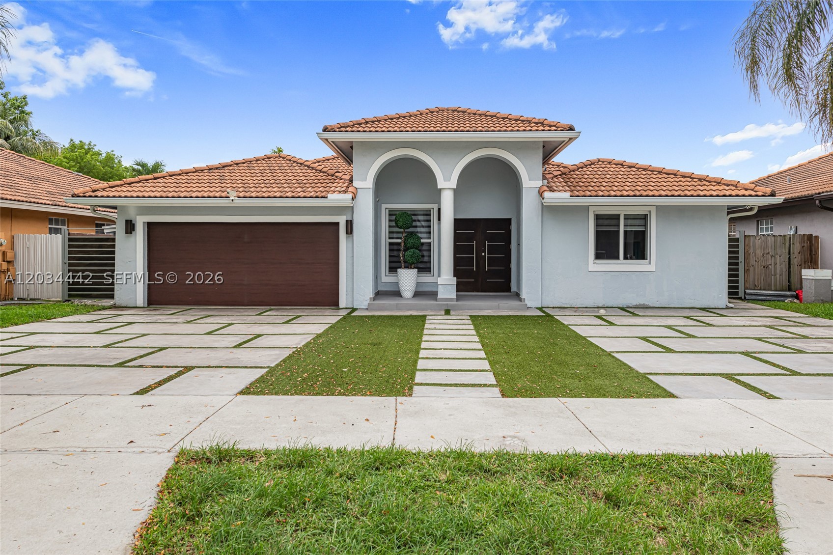 Welcome to this beautifully updated single-family home in the heart of Kendall! Situated on a generous lot with no HOA, this property offers the perfect combination of comfort, style, and functionality.

Inside, you'll find spacious bedrooms and expansive living areas filled with abundant natural light, creating a bright and inviting atmosphere throughout. Recent updates include a renovated kitchen, updated bathrooms, new flooring, and an upgraded driveway, making this home truly move-in ready.

Step outside to your private backyard oasis featuring a sparkling pool, a charming pergola, and plenty of space for entertaining, relaxing, or enjoying South Florida living year-round.

Additional highlights include impact windows and doors throughout for added peace of mind and energy efficiency, as well as a two-car garage providing ample storage and convenience.

Ideally located near top-rated schools, parks, shopping, dining, and major roadways, this exceptional Kendall home offers everything today's buyers are looking for—without the burden of association fees. Don't miss this incredible opportunity!