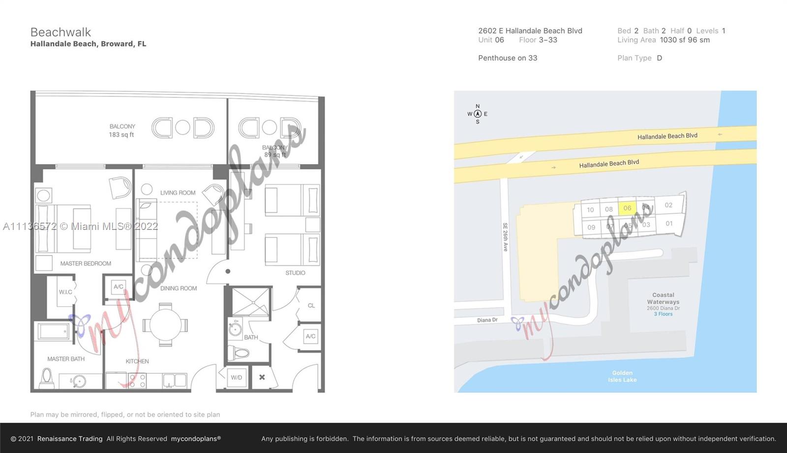 BEACHWALK CONDOMINIUM - Residential