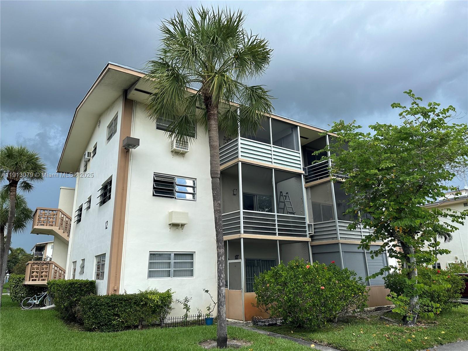 Furnished larger model 1 bedroom, 1 bathroom with central A/C, plenty of closet space, and spacious screened balcony at the gated community of Mar-Len Gardens. Maintenance includes taxes and land lease. No rental 1st year, Can only be rented 1 time a year for a maximum of 90 days, 55+ community. Hopa Verified Community with lots of activities, 2 pools, clubhouse, gym, rooftop sundeck, billiards room, shuffleboard court. Only 3 miles to the beach. Cash only.