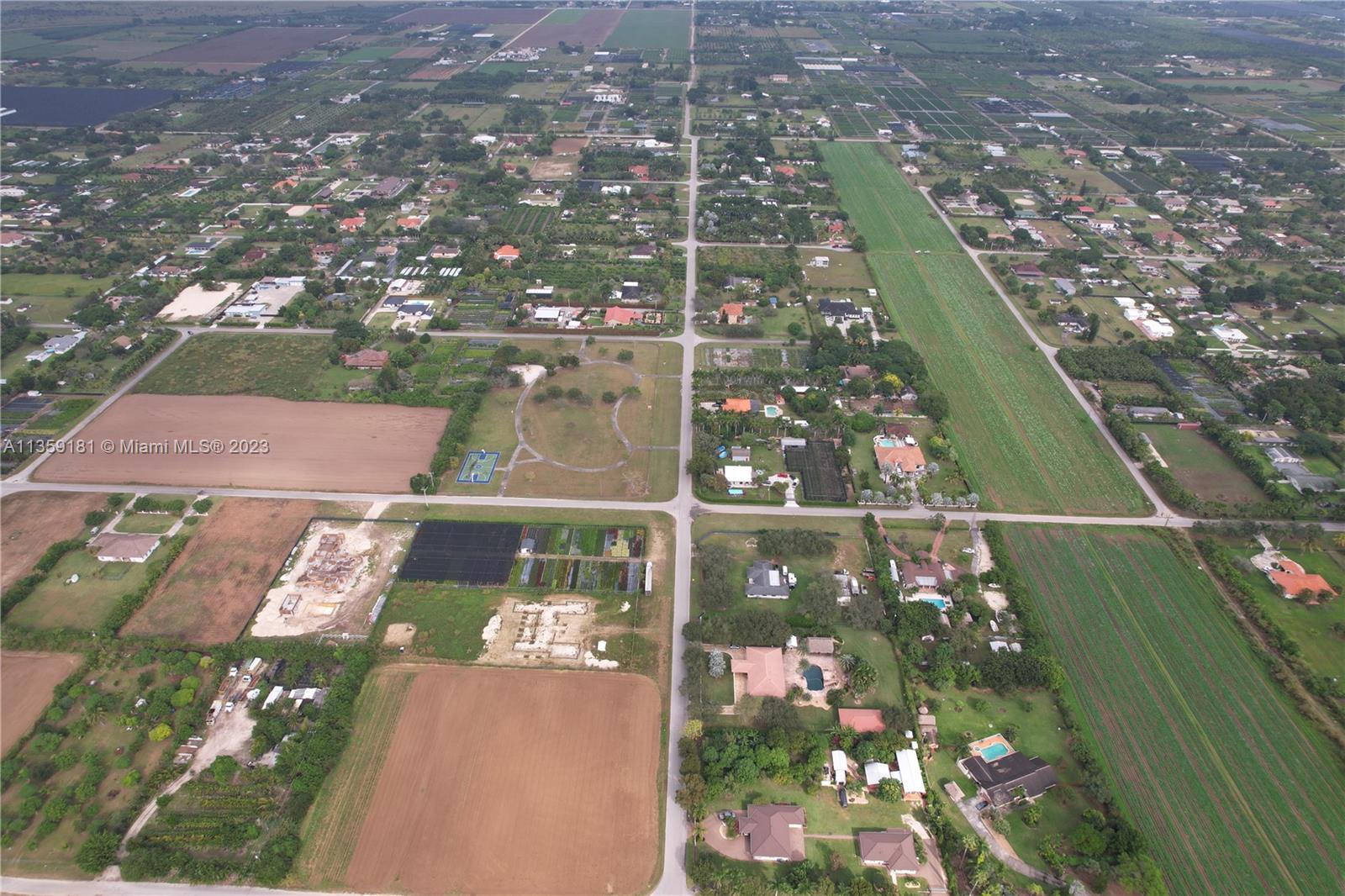 Premium lots located in the Bonanza area of Redland. Close to Krome Avenue and a short drive to the West Kendall area. This is 1 of 24 lots for sale that form a complete subdivision and are ready to build. All information for a quick closing is included in the attached files. Agricultural zoning includes the right to build a guest house, have stables for horses, and keep your RV and boat on the property. The premium size (1.5 acres) allows for much larger lot coverage than a 1.25 ac lot. Farm Exemption Increases Value! Property tax paid this year was approximately $59.00 per lot. Caution irrigation wells on the property.