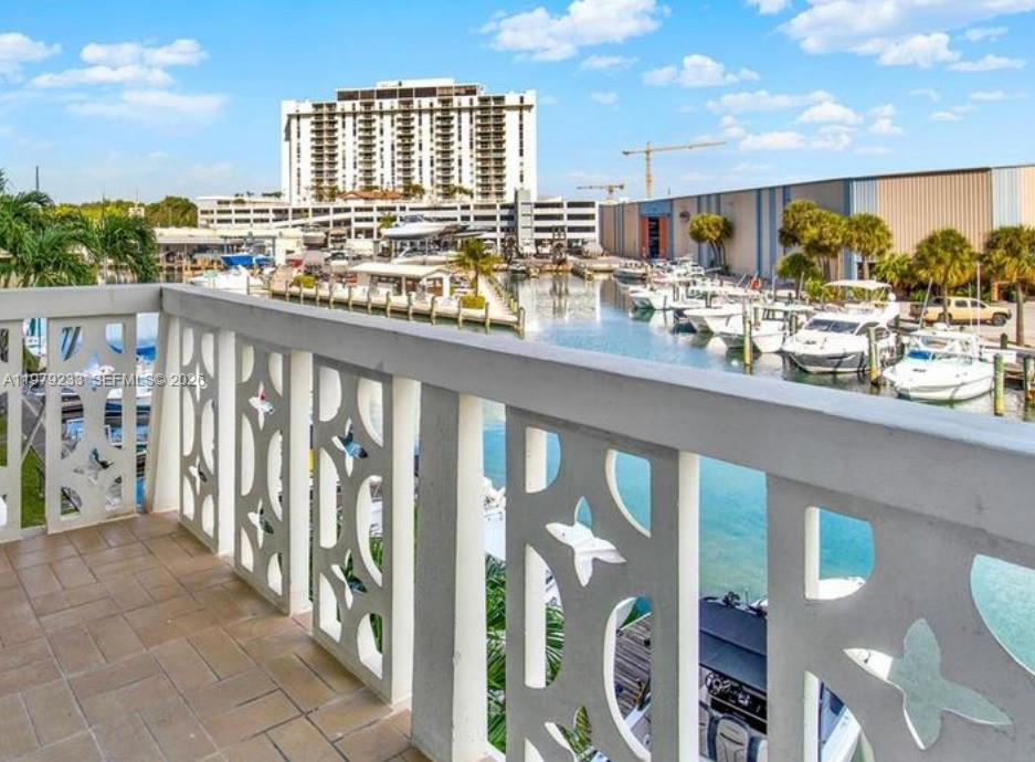 Beautiful 1 bed /1.5 bath open natural light filled layout with large private waterfront balcony perfect for relaxing or entertaining. Stunning upgrades feature custom soft-close cabinetry, new appliances, under-mount sinks, brush nickel fixtures, multiple closets with abundant storage and elegant quartz countertops throughout. Prestigious Keystone Point community is a secure private island providing access to basketball courts, pickle-ball, tikihut covered picnic area, playground and a full service Marina. Desirable location is minutes from expressways, schools, FIU, Barry University, Aventura, Ft Lauderdale Airport, A1A beaches, Bal Harbour Shoppes and within walking distance to banks, supermarkets, shopping centers, restaurants; find link for details via virtual tour. Amenities include fitness centers, sauna, waterfront heated pool, sundeck, full kitchen club room, barbecue area, on-site laundry, boat slip rental and seawall fishing anytime. HOA also covers cable TV, internet, city water, flood insurance, intercom security cameras and is Pet friendly. Exceptional value as a primary residence, or for Investors seeking an Excellent ROI!! Unit is Turnkey, Move-in and Rent Ready!! Enjoy resort style living surrounded by all the conveniences of everyday life. The peaceful tranquility of this secluded property is a must see to experience and truly appreciate the ocean breeze for yourself. Who said you can't have it all ? Call for an appointment with Paradise today!!