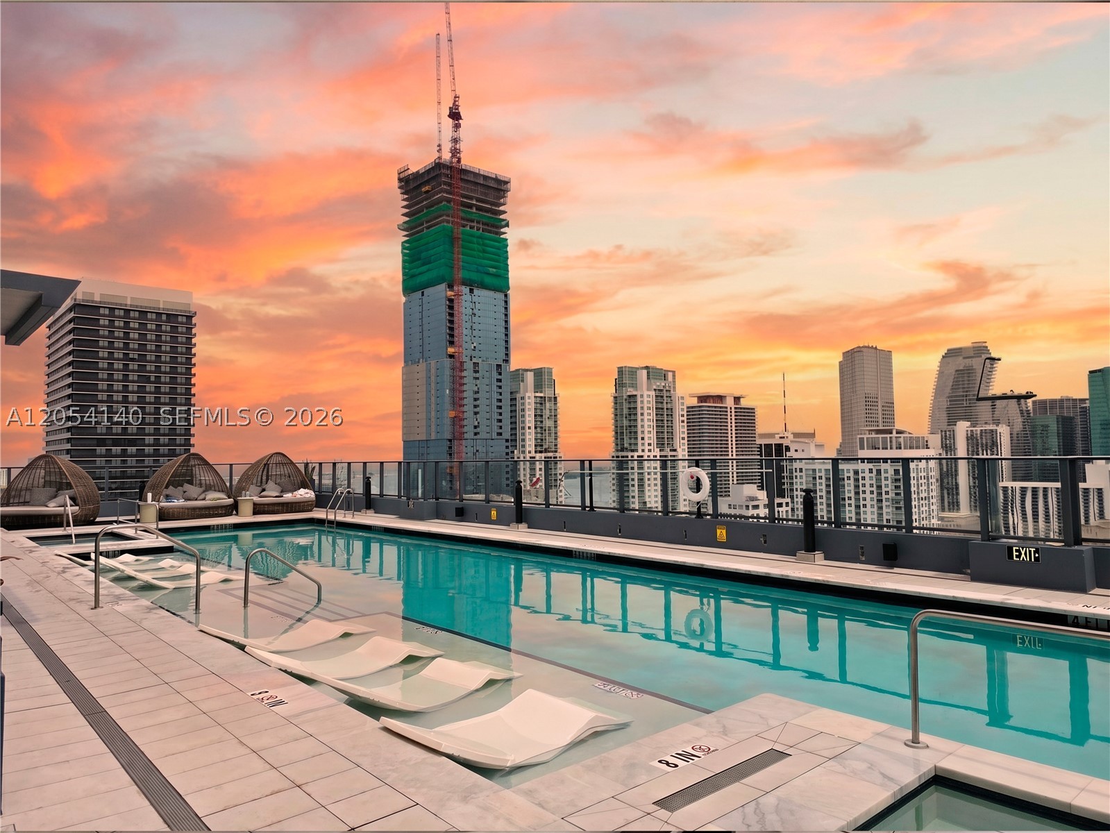 Experience modern living in this beautifully furnished studio at the brand-new 501 First Residences, located in the heart of Downtown Miami. This move-in-ready residence features an open-concept layout, floor-to-ceiling impact windows, contemporary finishes, a fully equipped kitchen, in-unit washer and dryer, and stylish furnishings designed for comfort and convenience. Rent includes utilities and high-speed internet for a truly hassle-free lifestyle. Residents enjoy exceptional resort-style amenities, including a rooftop pool and spa with breathtaking city views, state-of-the-art fitness center, coworking spaces, social lounge, concierge service, and more. Ideally located just minutes from Brightline Station, Miami Worldcenter, Kaseya Center, Bayside Marketplace, Bayfront Park, Brickell, major highways, world-class dining, shopping, and entertainment. Flexible lease terms available from 1 to 6 months. Perfect for professionals, executives, corporate housing, or anyone looking to enjoy the best of Downtown Miami.