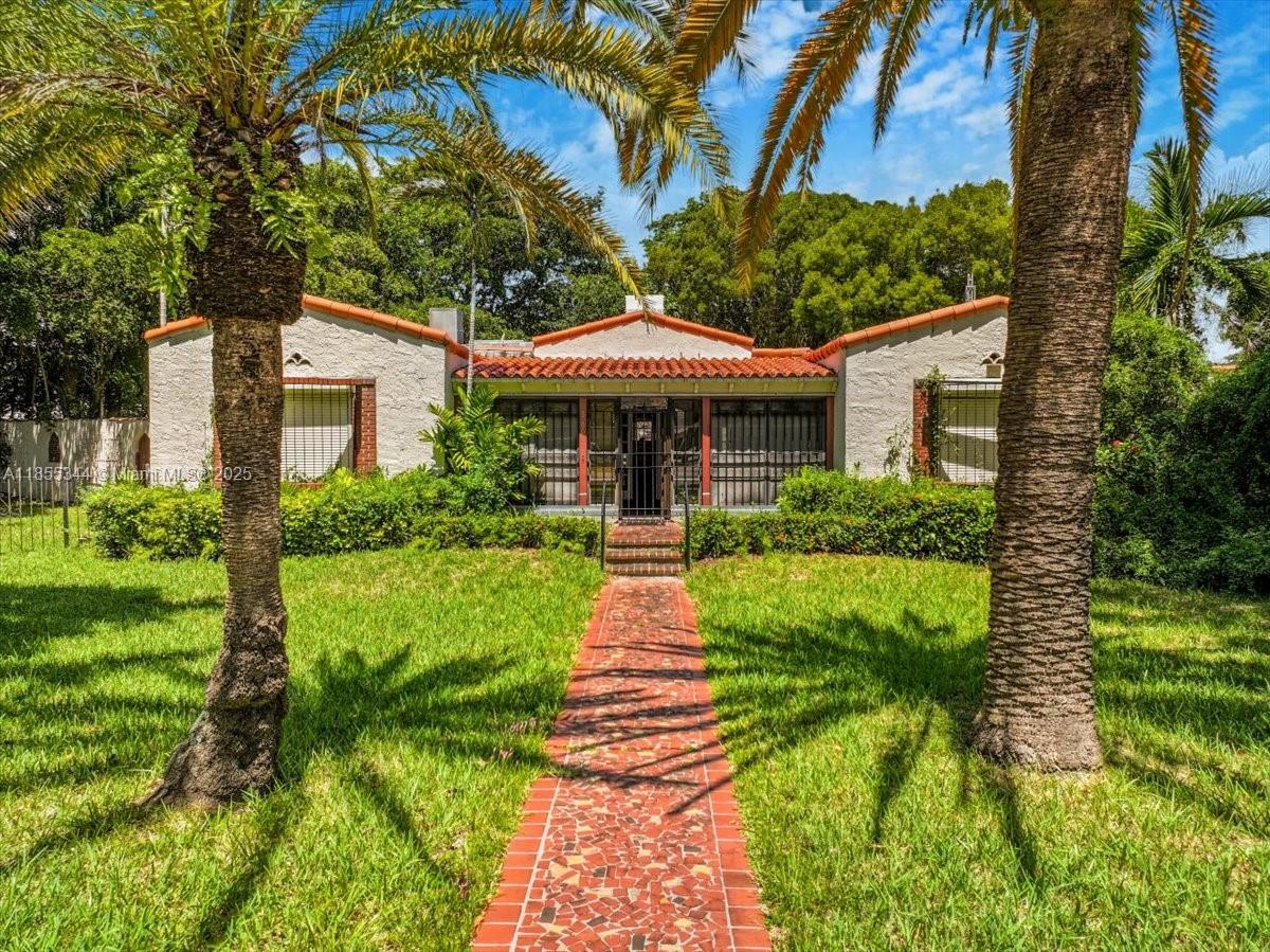 HUGE PRICE DROP!  ENORMOUS OPPORTUNITY FOR THE RIGHT BUYER!! Motivated seller of this assemblage of Bayshore lots; price just reduced.  Three lots, totaling ½ an acre, on the corner of 59th St. & 5th Ave in rapidly changing Palm Grove. On site is a 100-year-old home spanning 5409 sf. New kitchen & appliances & bathroom. A grand home w/ richly appointed generous rooms. Owned by a prominent Miami family for 80 years. Presently zoned as single family residential, the property is surrounded by single & multi-family and commercially-zoned properties. This home is in the Palm Grove Historic District, and given its age is likely to be deemed "contributing" to the historic ambience of the community. So Seller is looking for that buyer who is willing and able to bring this home back to its former grandeur.  Plenty of room to add on to the original core home, whilst preserving the original structure.  This is probably the largest single family lot in all of Palm Grove, and is surrounded by an imposing wall.  Inside are quiet courtyards under towering trees. Just off Biscayne, this area is undergoing dynamic changes. A nearby property one half this size recently sold for over $6M.  Property could become a stand out stunning estate home in the center of it all -- for the right buyer.  The potential here is unrivaled... Seller is very motivated.  Contact Agent.  See property.  Make an offer.