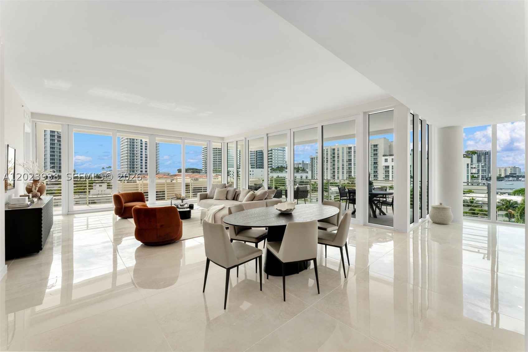 Introducing The Terraces, a boutique collection of only 22 luxury residences in the heart of Fort Lauderdale Beach with a Spring 2026 delivery. Designed for those who value space, privacy, and elevated coastal living, this exclusive new development offers expansive layouts and thoughtfully curated amenities that create a true residential resort experience. Each residence features generous indoor-outdoor living with oversized private terraces, allowing owners to fully embrace the South Florida lifestyle; whether as a primary home or the perfect beach retreat. Residents will enjoy an intimate amenity experience across multiple levels, including a beautifully designed pool and relaxation deck with sunbeds, a state-of-the-art fitness center with lounge, an outdoor terrace, and two summer kitchens ideal for entertaining. With only 22 residences, The Terraces offers a rare opportunity to experience boutique living just moments from the sand, combining the privacy of a small residential building with the luxury finishes and lifestyle amenities expected of a modern coastal residence. Residence 701 represents one of the premier homes in the building. This expansive three bedroom plus den and 3.5 bathroom residence features 2,674 square feet of interior living space, and a large 987 square foot private terrace designed for seamless indoor outdoor living.
