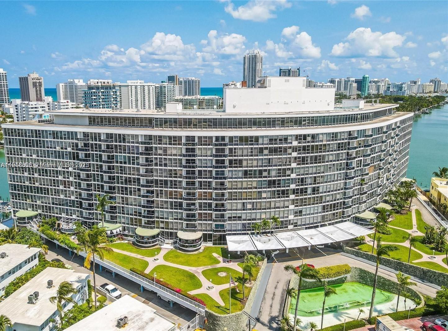 King Cole is a unique building in the North Miami Beach Area, in Normandy Isle, literally at walking distance to the Beach and Boat Docks at Location. Great spacious unit with garden views located in a full service building with Valet parking Included. Tax roll indicates a 1 Bedroom and 1/1/2 Bathrooms but it has been converted into a real 2 Bedrooms and 1 1/2 bathrooms that if desire can be converted very easy to original design. this is a must see unit. Unit is leased at $2,500.00. SELLER MOTIVATED. Unit was renovated and A/C only has a coupled of years since last replacement. Maintenance includes all utilities (Water, electricity, sewer, valet parking cable, internet and Wi-Fi all through the building and pool area).