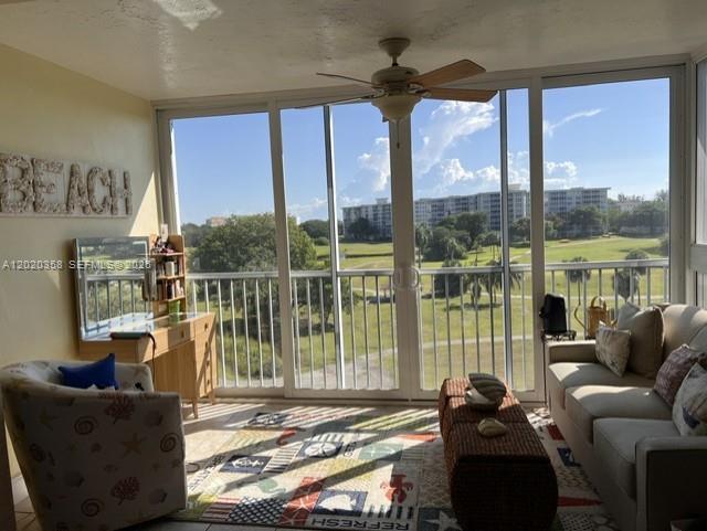 Discover serene golf course living at Palm Aire Country Club in this well-positioned 2-bedroom, 2-bath condominium (Building No. 31). Encompassing approximately 1,100 sq, this sixth-floor residence offers sweeping golf course views and an abundance of natural light from its elevated vantage point.

The thoughtfully designed layout features spacious living and dining areas, a split-bedroom floor plan ideal for privacy, and a private screened balcony perfect for enjoying morning coffee or relaxing sunset views overlooking the fairways. The primary suite offers generous closet space and an en-suite bath, while the second bedroom and bath comfortably accommodate guests, a home office, or seasonal living.

Located within the highly desirable Palm Aire community, residents enjoy beautifully maintained grounds, resort-style amenities, and close proximity to shopping, dining, major highways, casinos, beaches, and South Florida entertainment destinations.

Whether you are seeking a primary residence, seasonal retreat, or long-term investment opportunity, this residence presents an exceptional opportunity to enjoy the South Florida lifestyle in a tranquil golf course setting.