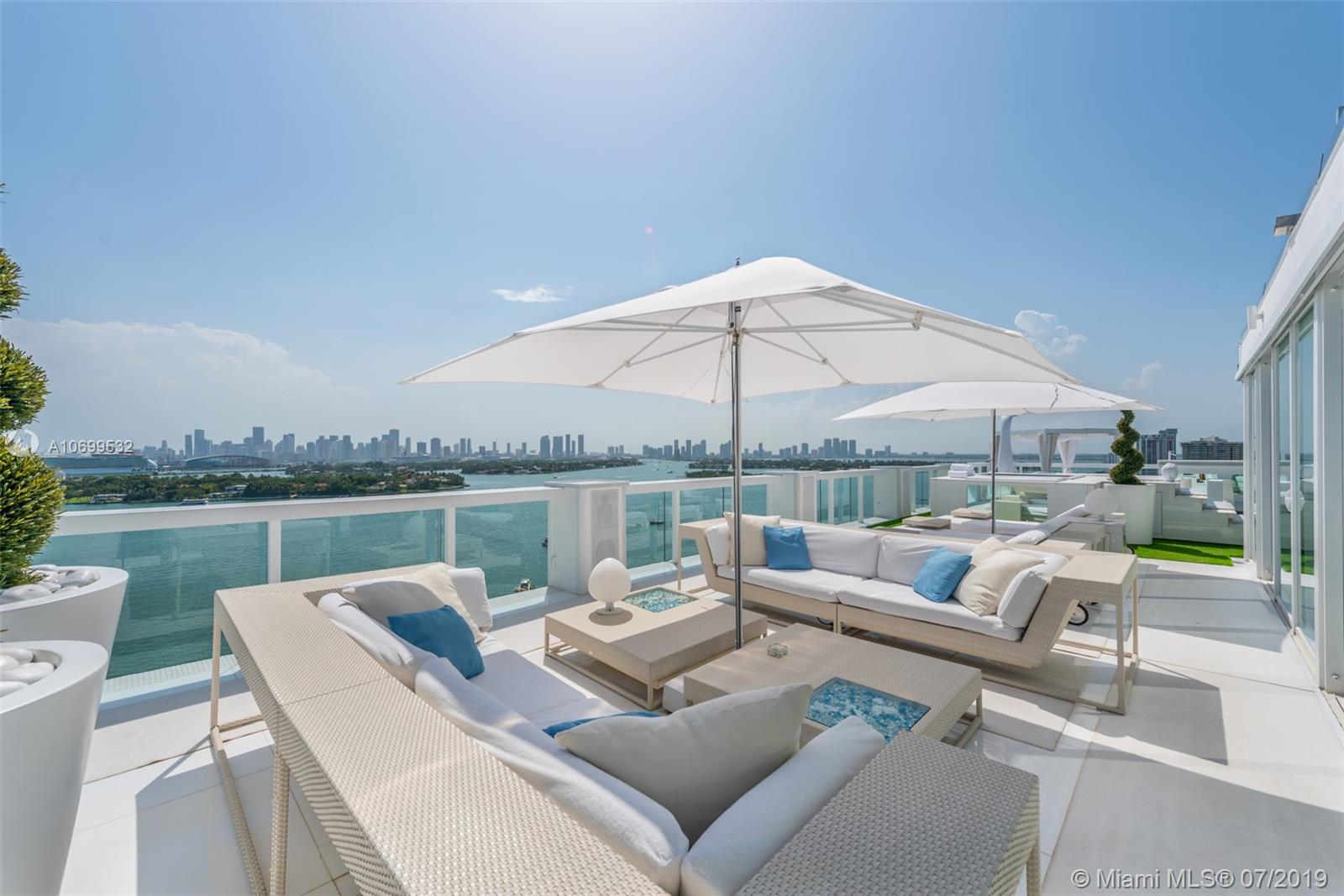 This one-of-a-kind Tower Suite unit at the iconic Mondrian Miami includes 1900 +/- sq ft of impeccable style and design, two master suits, a TREMENDOUS terrace accessible from every room offering perfect entertainment space and unmatched views of downtown Miami! The indoor/outdoor living goes hand in hand with the balcony amenities including an outdoor shower, jacuzzi, lounge areas and day beds to list a few. Rare features such as a professional recording studio and special light effects throughout make this unit a true gem offering both condo and hotel lifestyle to satisfy a true entertainer’s needs!SEE URL FOR MOVIE!