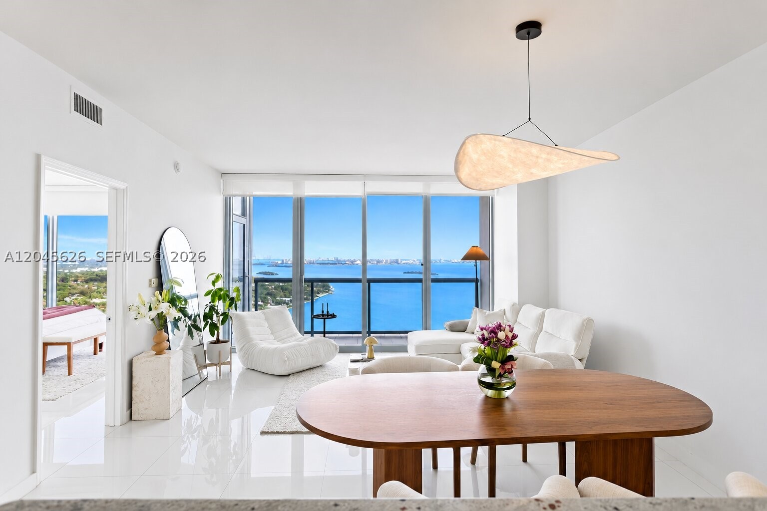 Unfurnished. beautiful direct water view. 11th line is the best 1bed line.Best location in town, steps away from Midtown, Design District, Unit features white porcelain tile , floor to ceiling door and windows. Stainless steel appliances, white Italian cabinetry. Built in closets. Washer, dryer. Unit comes w/storage unit.1 parking. Building offers great amenities: 2 pools BBQ area, gym, sauna, convenience store, gorgeous party room. . Easy access to I-95.Tenant occupied , Available in august 10th