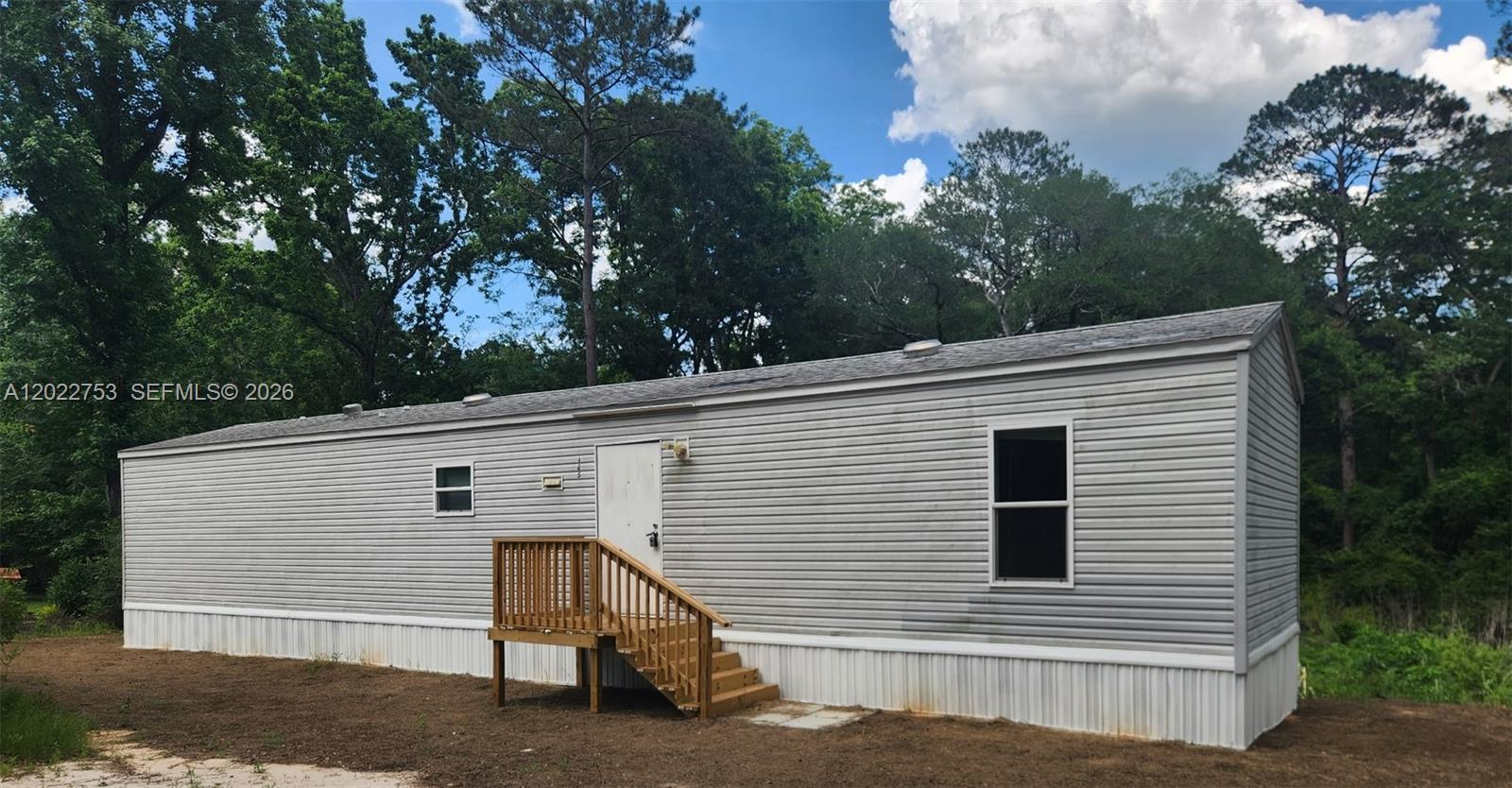 Welcome to this beautifully maintained and newly installed mobile home situated on a spacious 0.54-acre lot, offering comfort, privacy, and plenty of room to enjoy. This clean and move-in-ready property features 3 bedrooms and 2 full bathrooms with a functional open layout perfect for everyday living.

The home comes partially furnished, making the transition easy for a new owner or investor. Recent improvements include a brand-new septic system and newly connected power service, providing peace of mind and added value.

Enjoy the flexibility of country-style living while still having modern conveniences already in place. With over half an acre of land, there is ample space for parking, outdoor activities, gardening, or future additions.

Whether you are looking for a primary residence, rental investment, or peaceful getaway, this property offers a great opportunity with land, utilities, and comfort all ready to go.