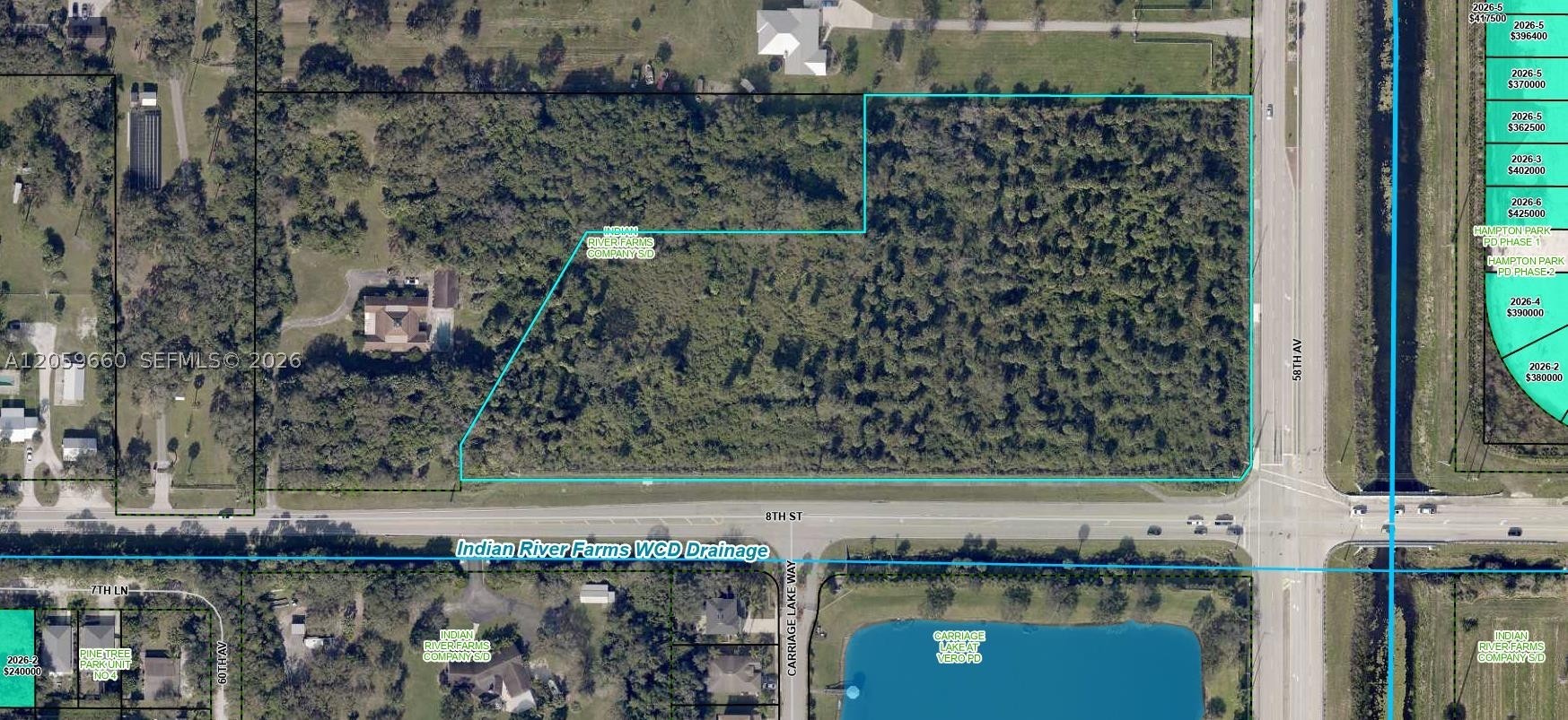 INDIAN RIVER FARMS COMPAN - Land