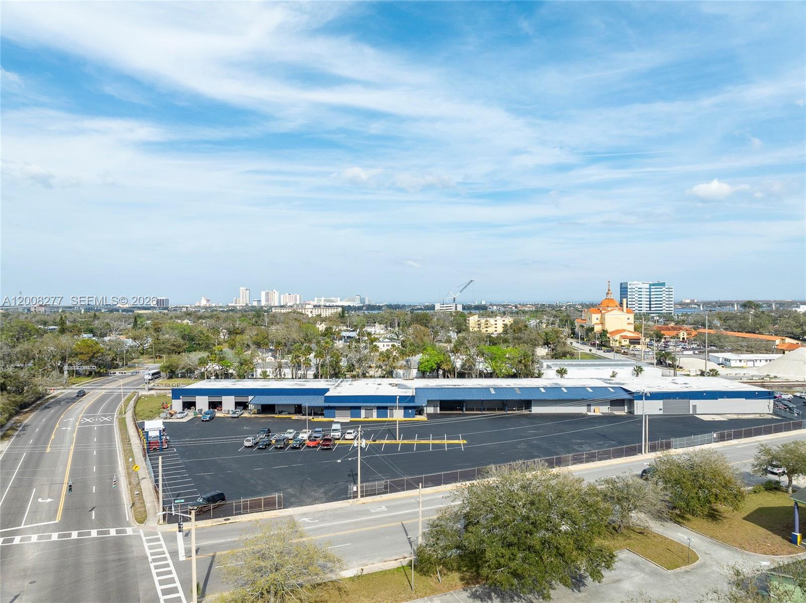 Value-add multi-bay industrial asset in the heart of Daytona Beach. This 37,125 SF warehouse sits on a 3.45-acre lot with direct frontage along George W Engram Blvd/Fairview Ave, offering excellent access to key commercial corridors. The property features five bays, nine grade-level loading doors, 16’ clear heights, and approximately 10% office buildout. Currently 82% occupied with four tenants, the asset generates approximately $221,000 in NOI with significant upside potential. Multiple tenants are below market rents, with three leases rolling within 12 months, creating a clear path to increase income. Projected stabilization at ~$11.50/SF NNN supports a 10.59% cap rate, offering strong returns in a high-demand industrial market.