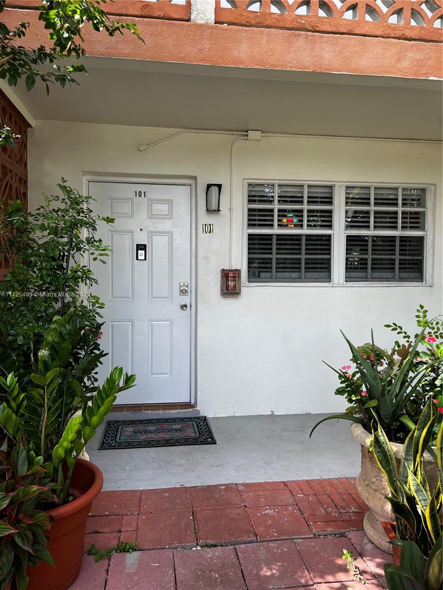 BACK TO MARKET. PRICE REDUCTION.. OWNER RELOCATING TO ANOTHER STATE. Excellent opportunity to buy your retirement or investment property, This first-floor/corner unit in the heart of North Miami Beach, The Unit is bright and spacious. The living room has sliding glass doors that lead to a private semi wrap around porch, with canal view, 2 entrances, This is a premium location within walking distance to shops and restaurants approximately 10 minutes (1.9 miles) from Aventura Mall, walking distance to healthcare, beautiful parks, businesses, arts and cultural destinations, transportation, and much more. Granite counter tops, tile throughout, stainless steel appliances, this condo is in great condition and is move in ready