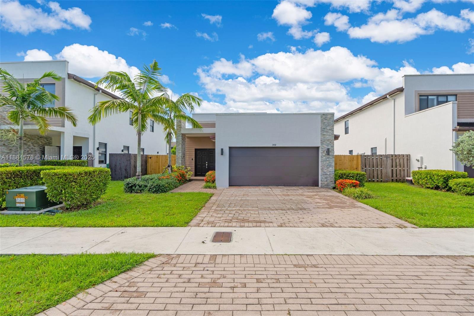 One-story living in gated Via Ventura near Aventura. This 3-bedroom, 2-bath home features an open floor plan, updated kitchen with stainless steel appliances, spacious primary suite with walk-in closet, and private backyard.
Community amenities include clubhouse, pool, gym, playgrounds, and 24/7 security. Conveniently located near Aventura Mall, beaches, I-95, and dining. Ideal for buyers seeking comfort, security, and central location.