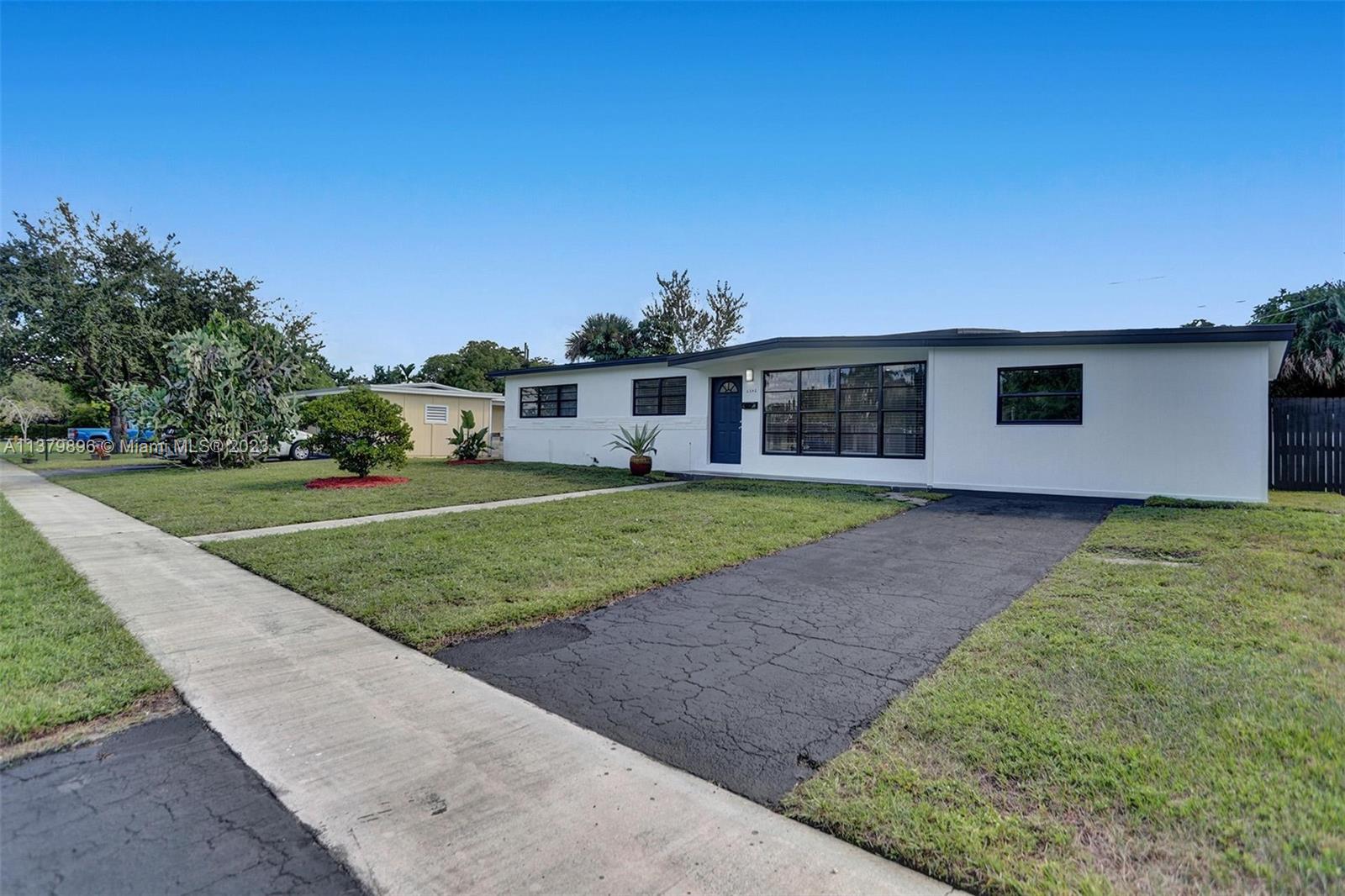 Looking for a spacious and beautifully renovated property in Broward County, Florida? Look no further! This stunning home features 4 bedrooms and 2 bathrooms, making it perfect for families or groups of friends. With a freshly renovated interior, you'll love the modern vinyl floors and gray and white design that give this home a fresh, contemporary feel.

One of the standout features of this property is its spacious driveway, providing ample parking for multiple vehicles. And with easy access to major highways, you'll be able to get anywhere you need to go in Broward County with ease.
