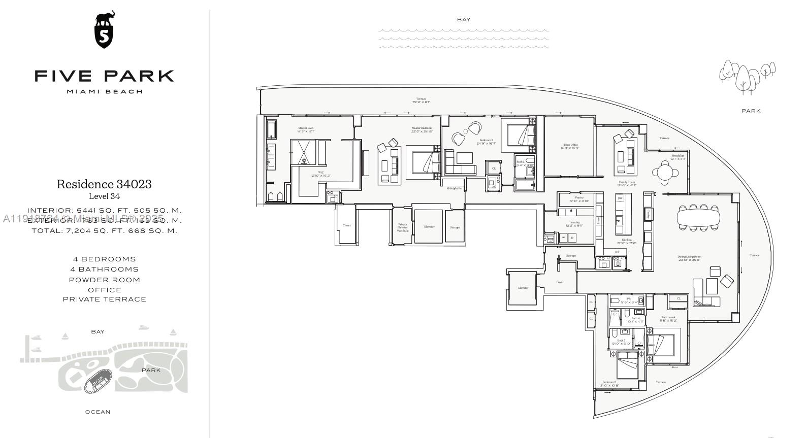 Five Park Miami Beach - Residential